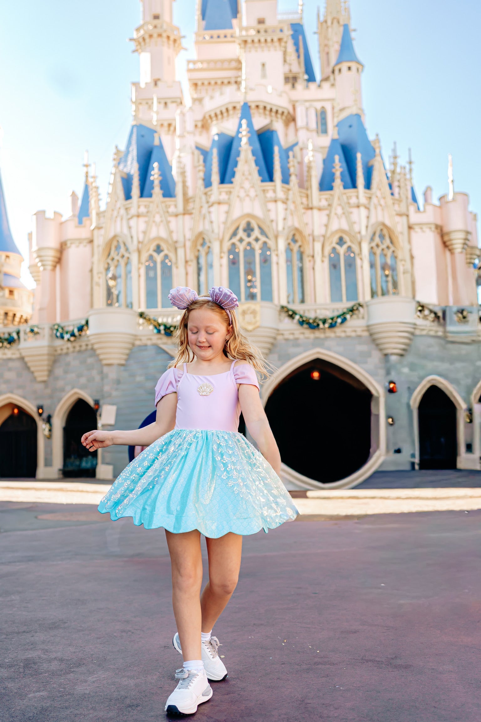 Under The Sea Princess Athletic Dress