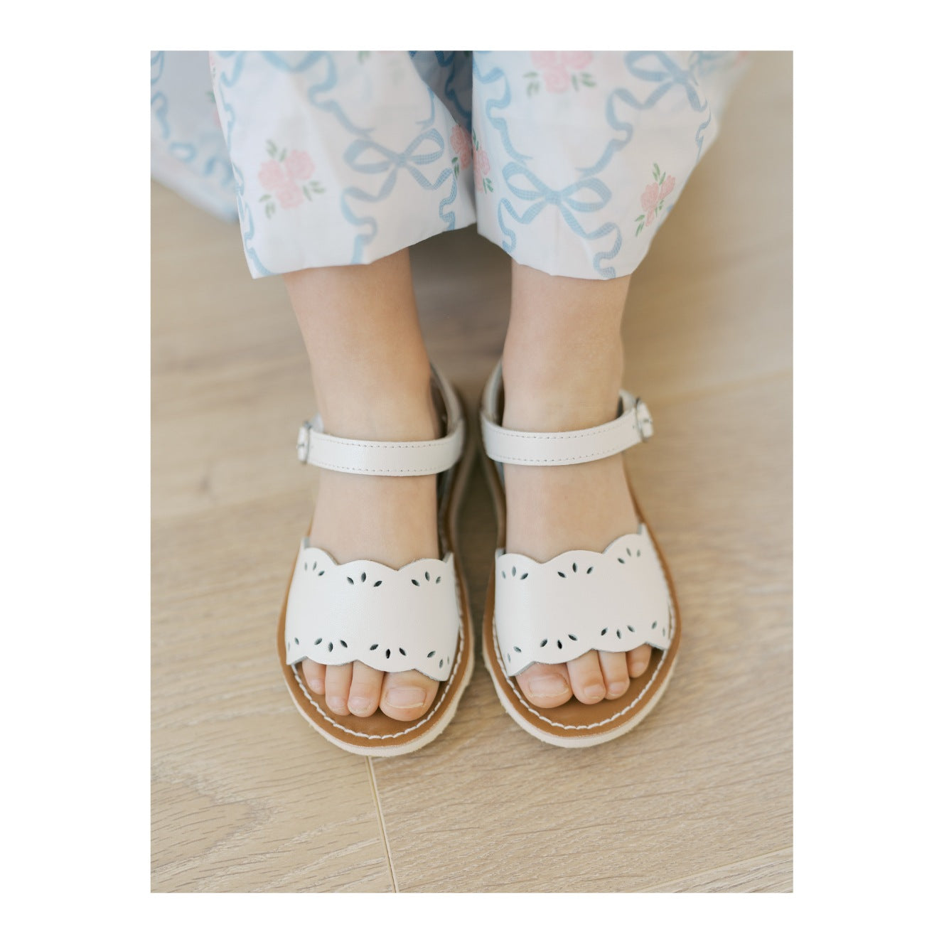 Ella Scalloped Sandal