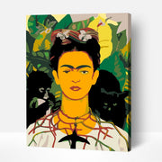 Frida Kalo – Paint By Numbers Kit | Artwille | 14x18 Inch Canvas