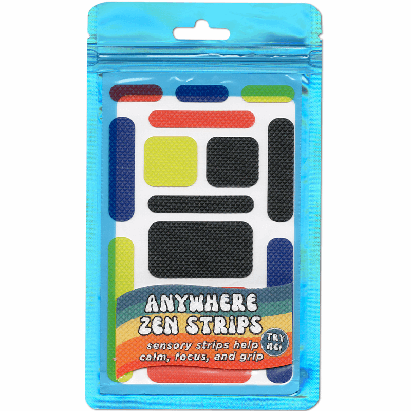 Anywhere Zen Strips, Bumpy Primary Colors