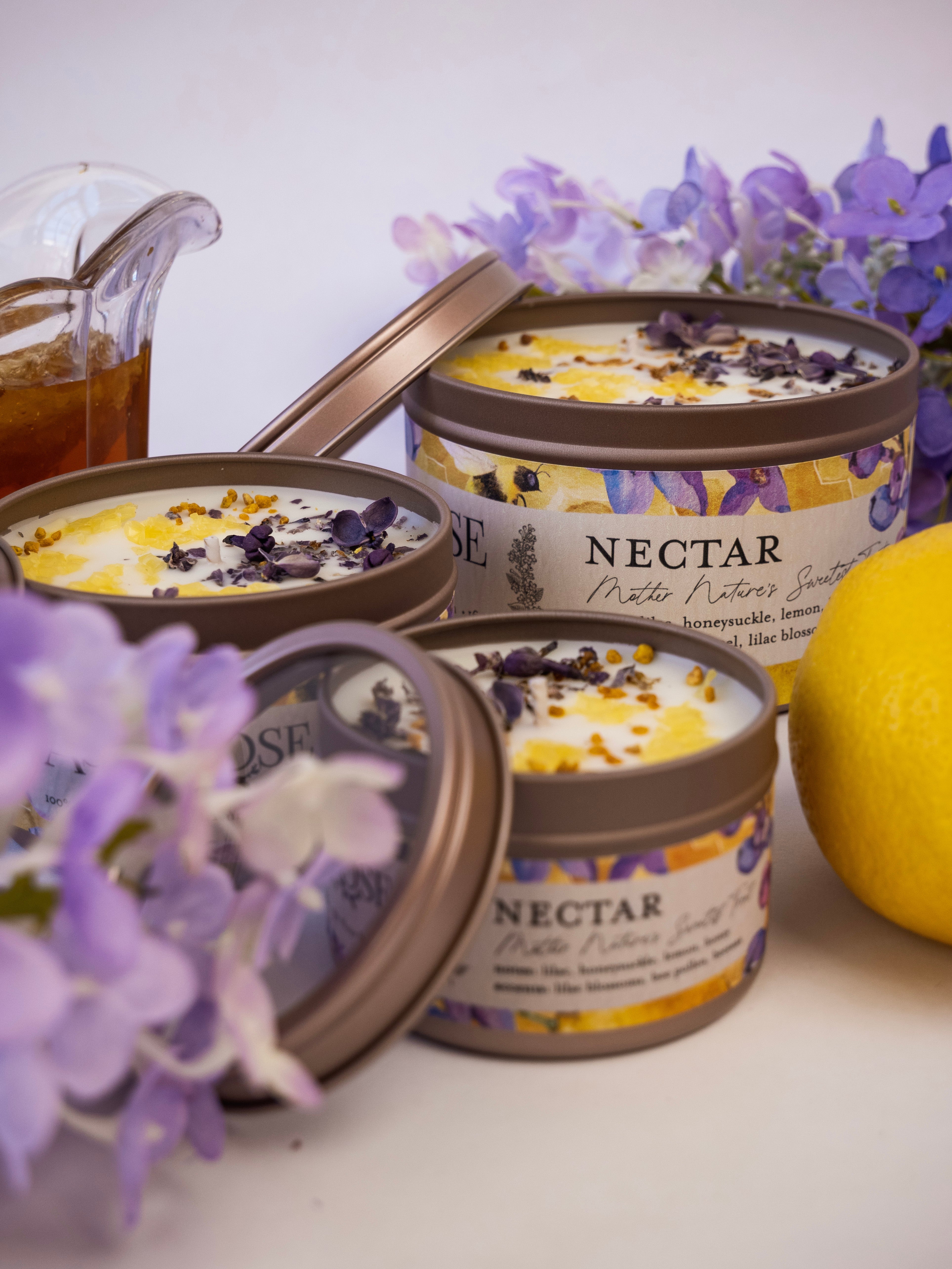 Nectar Lilac Lemon Honey Candle