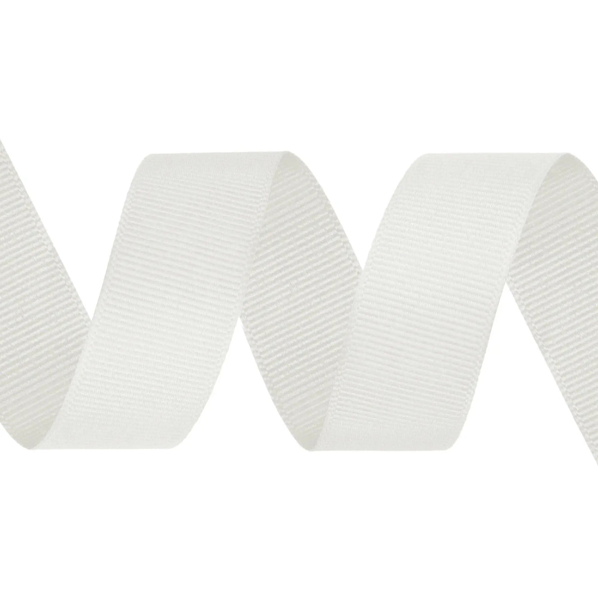 Textured Grosgrain Ribbon | Shell Grey (007)