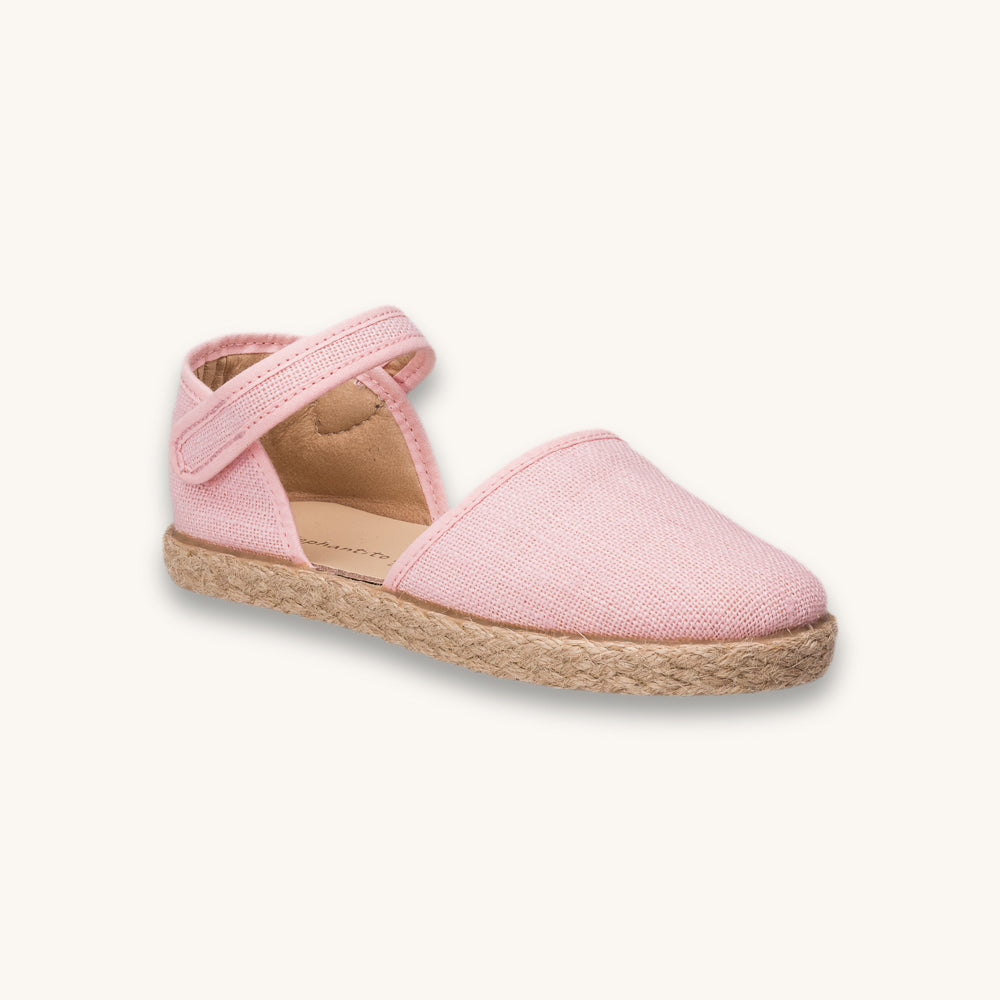 Linen Classic Espadrille Pink