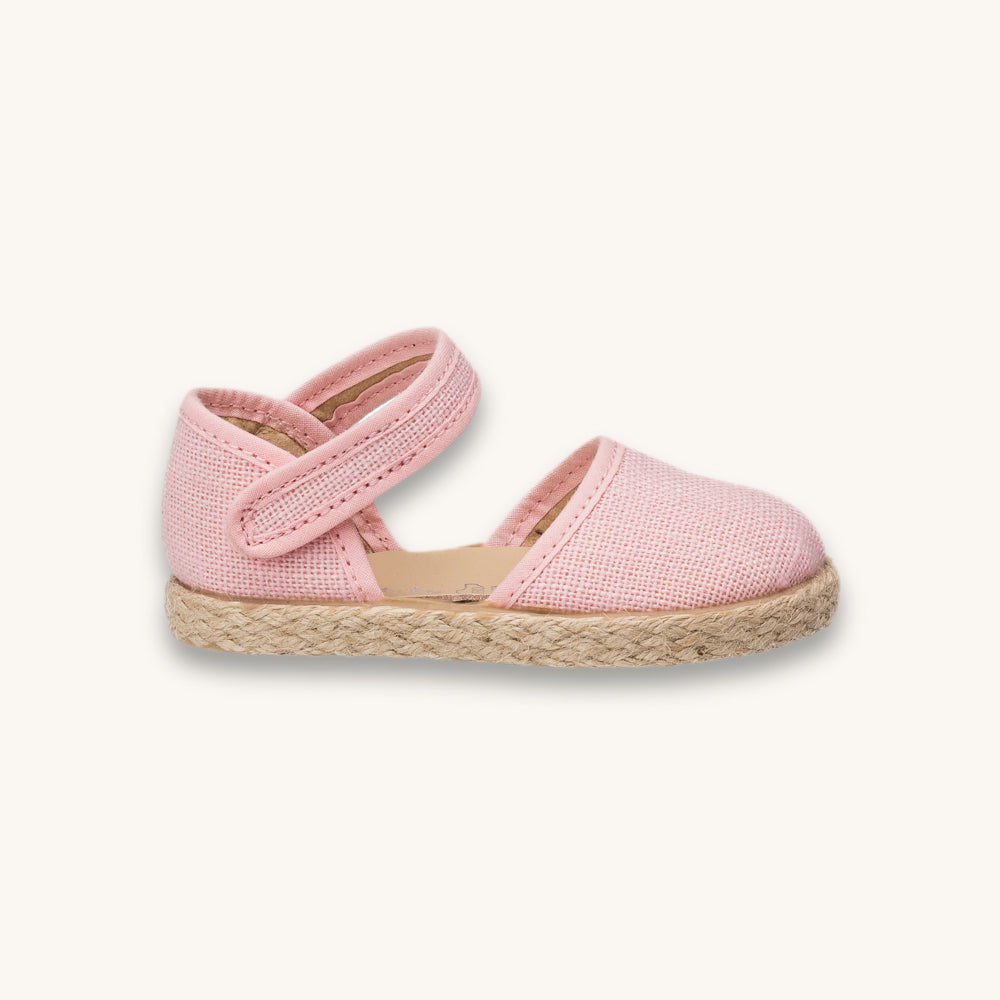 Linen Classic Espadrille Pink