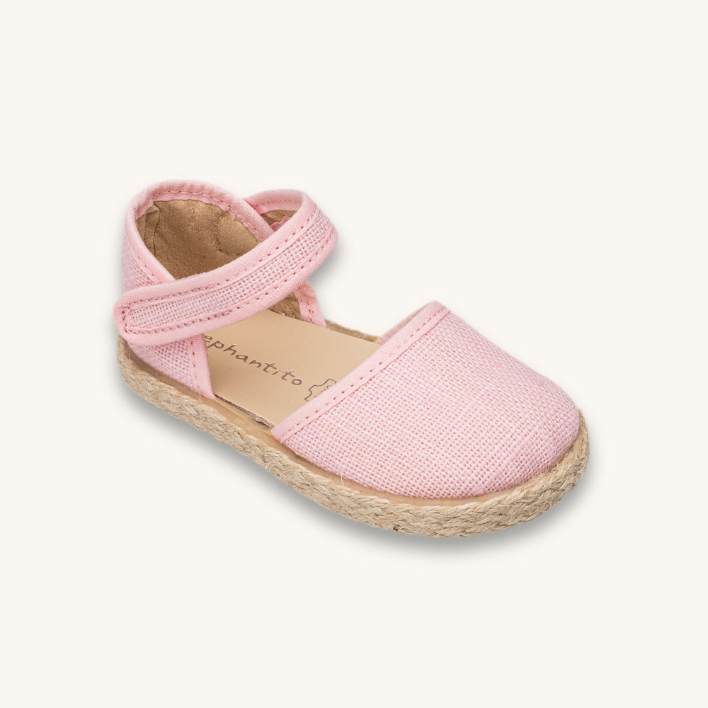 Linen Classic Espadrille Pink