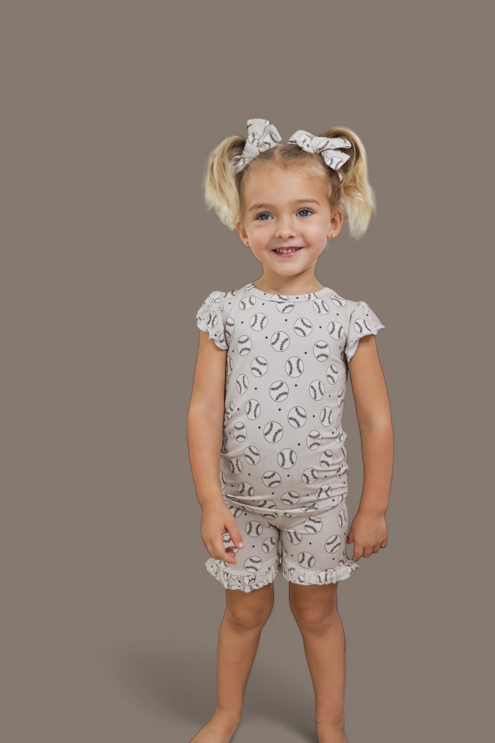 Exclusive Swing For The Stars Dream Ruffle Short Set