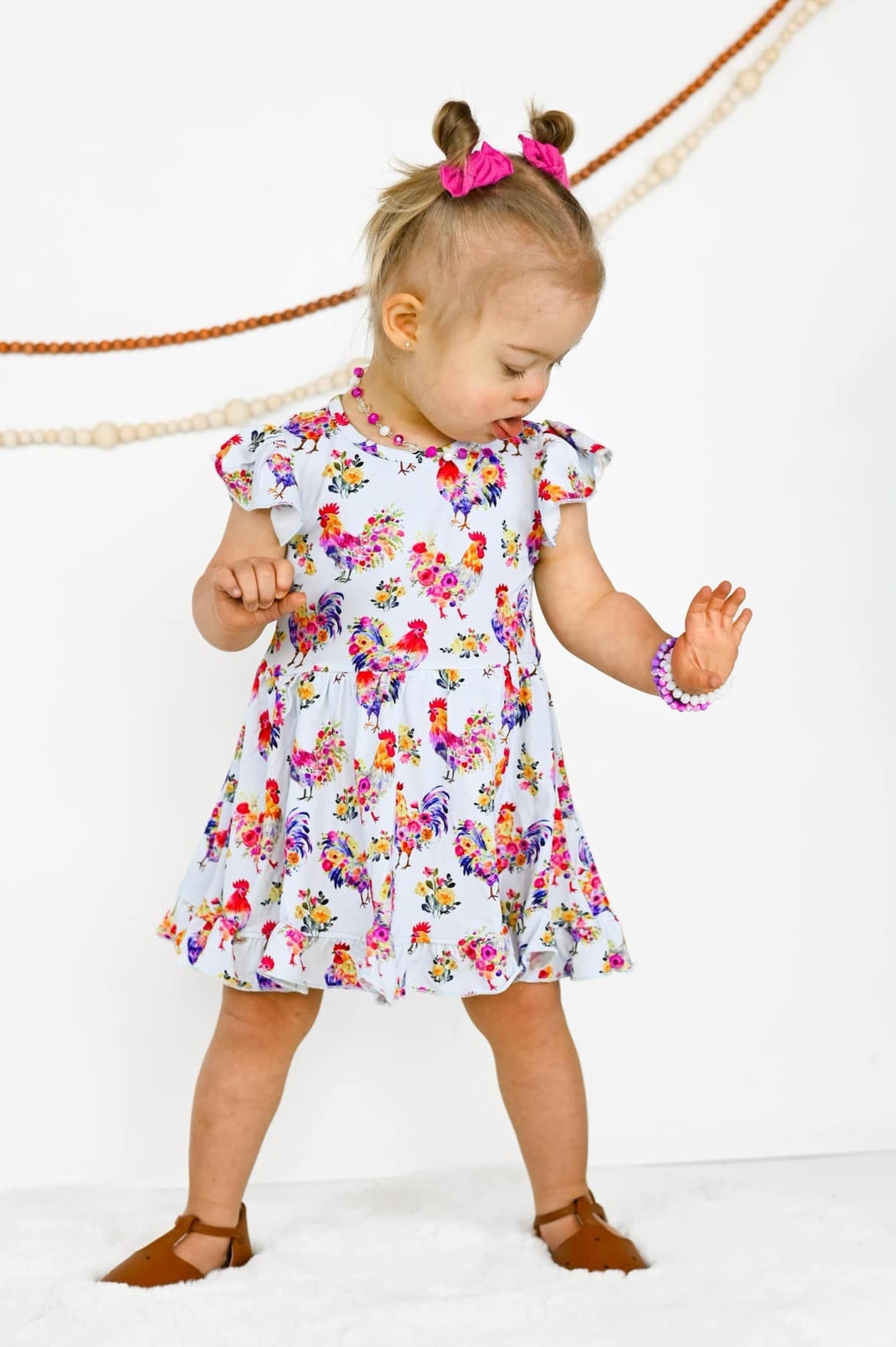 Cluckin' Cute Bodysuit Twirl