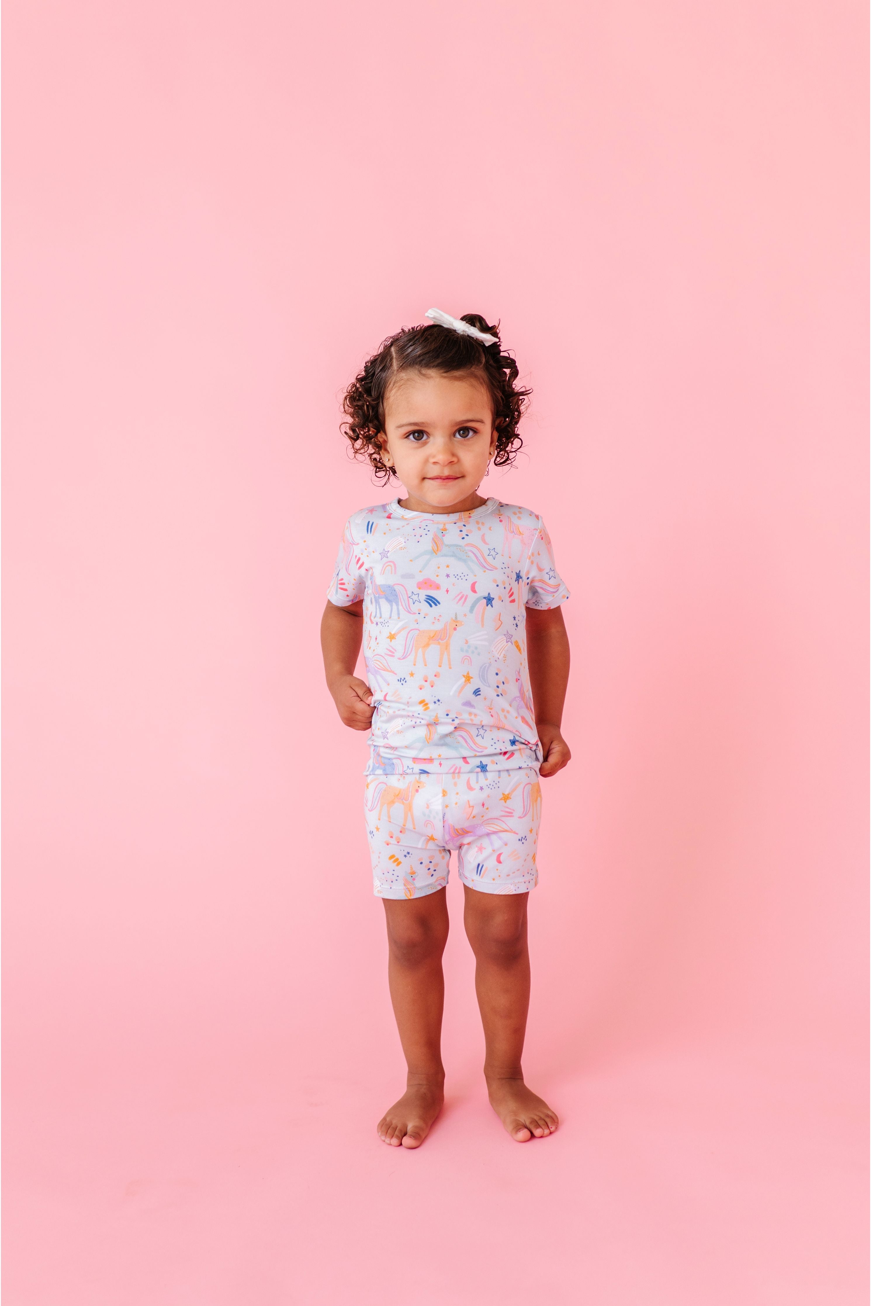 Pajama Short Set - Estelle Unicorn