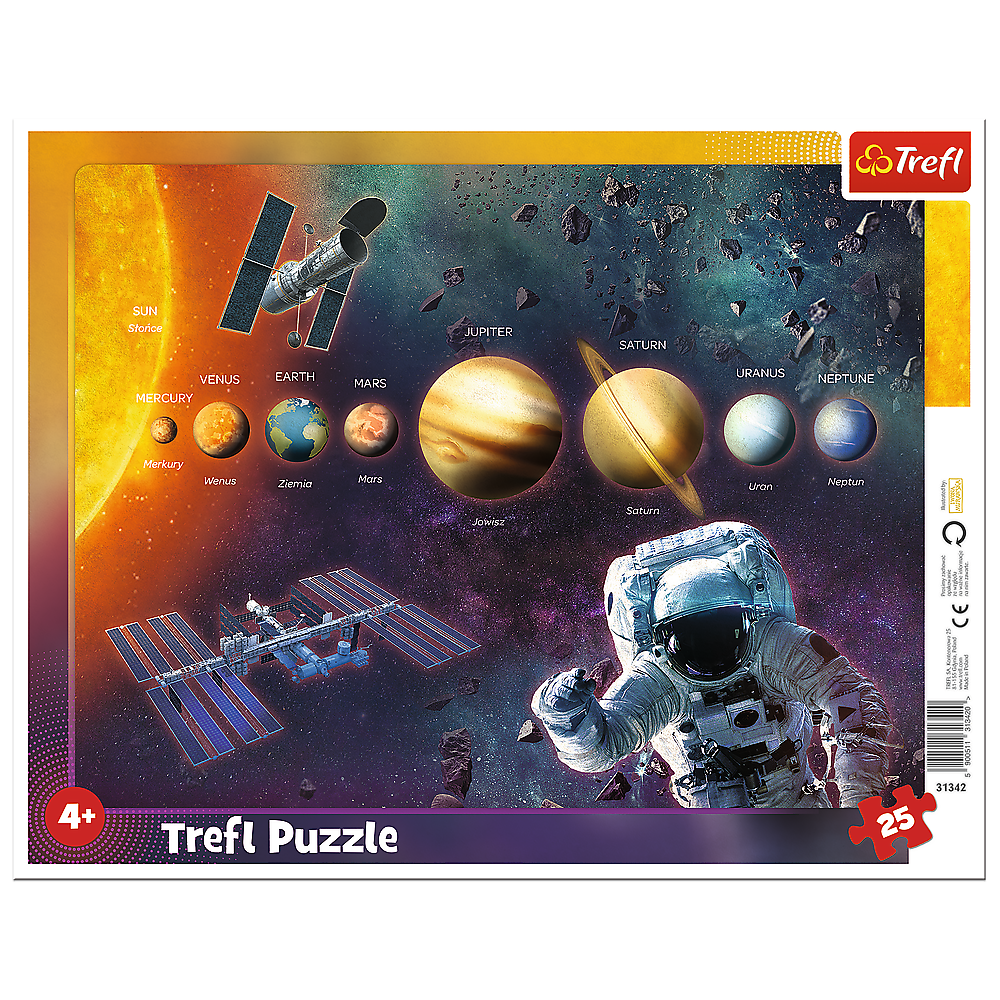 Preschool Solar System 25 Piece Puzzle