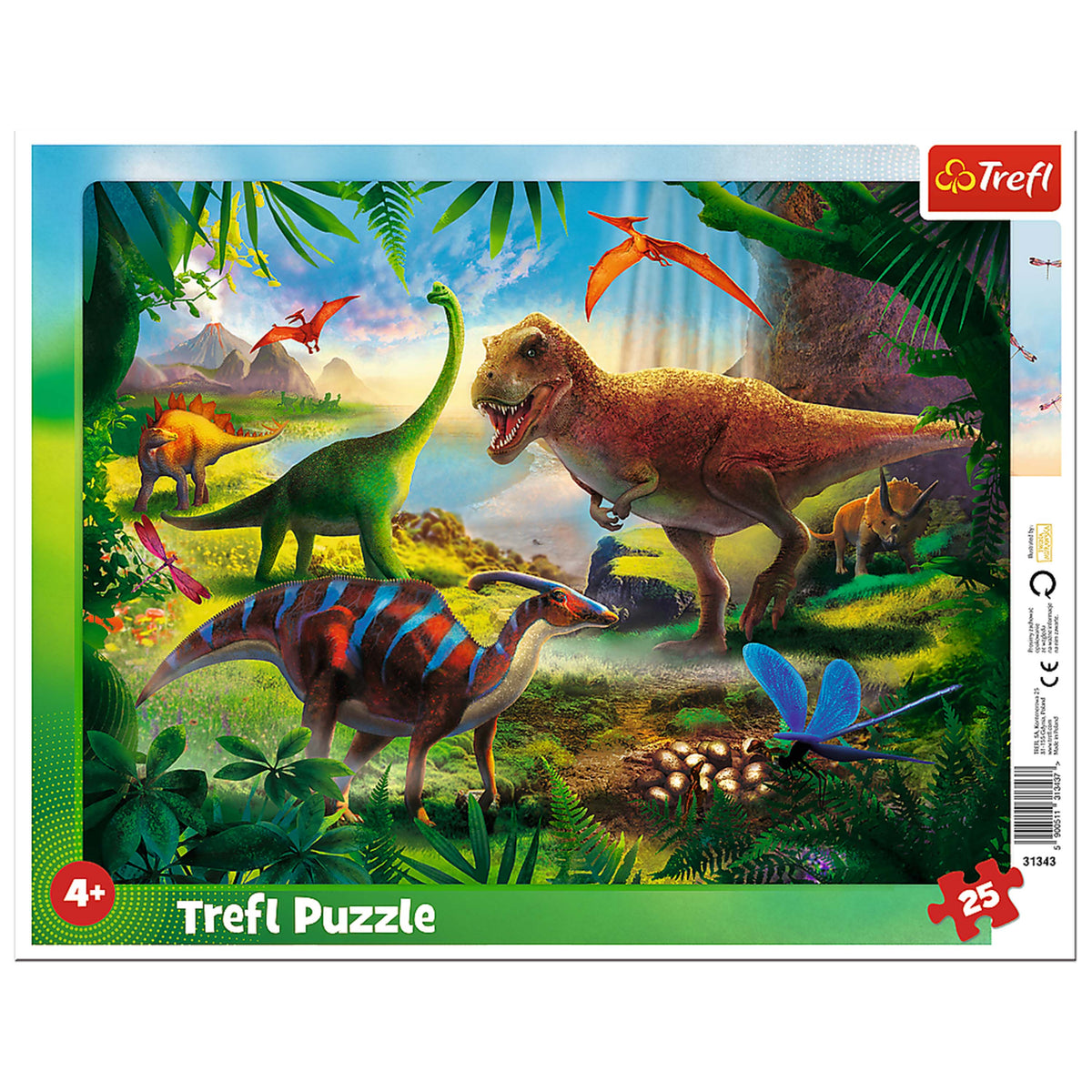 Preschool Dinosaurs 25 Piece Puzzle