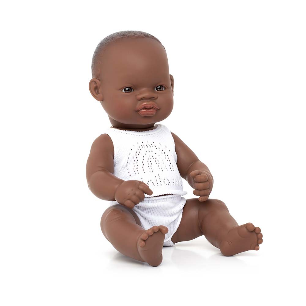 Baby Doll African Girl 12⅝"