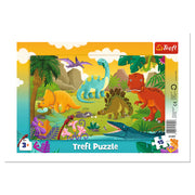 Preschool Dinosaurs 15 Piece Puzzle