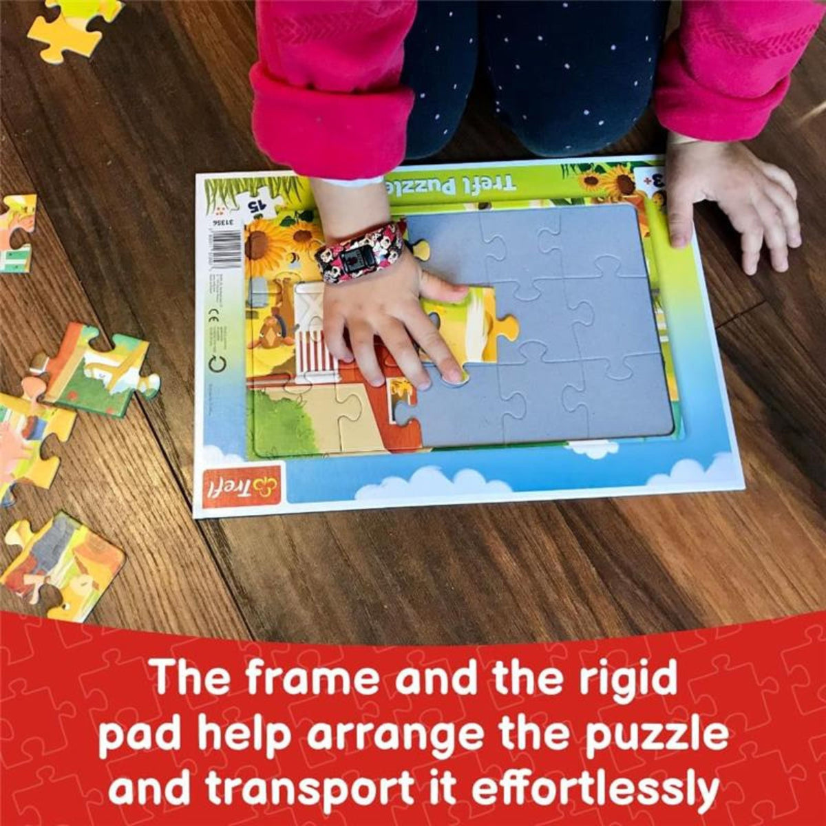 Preschool World Map With Animals 25 Piece Puzzle