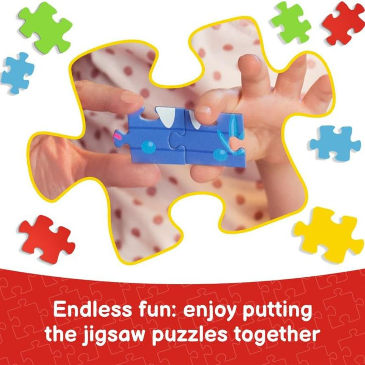Preschool World Map With Animals 25 Piece Puzzle