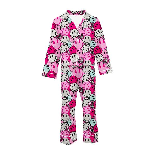 Tweenstyle By Stoopher - Super Happy Silky Loungewear Set