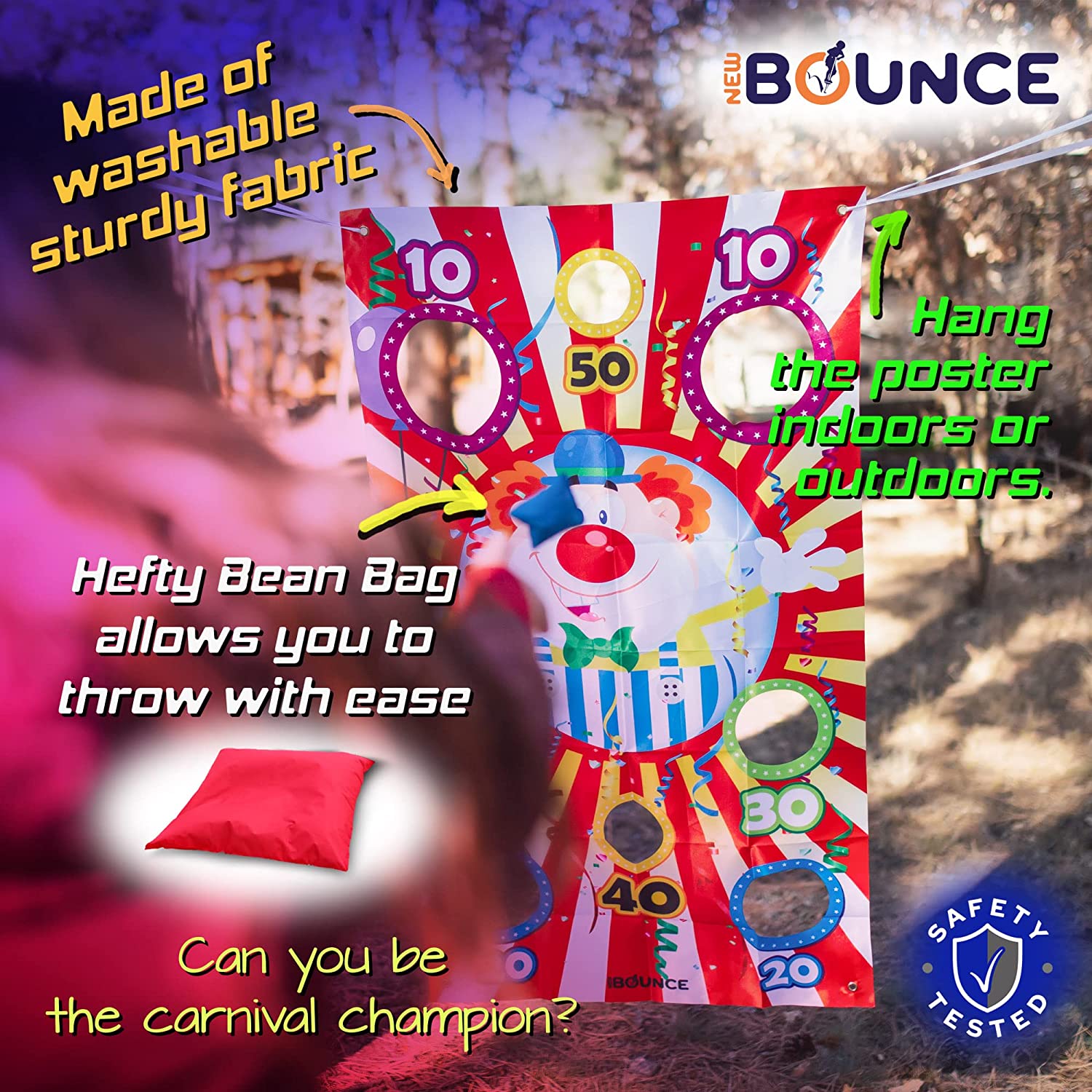 Bean Bag Can Toss Games