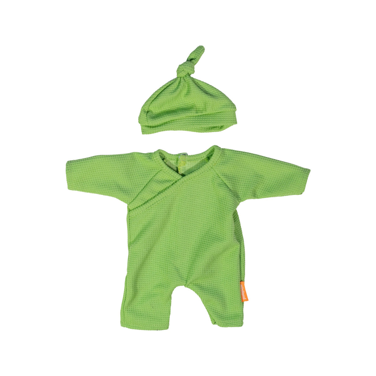Green Pajamas With Hat 12 5/8"