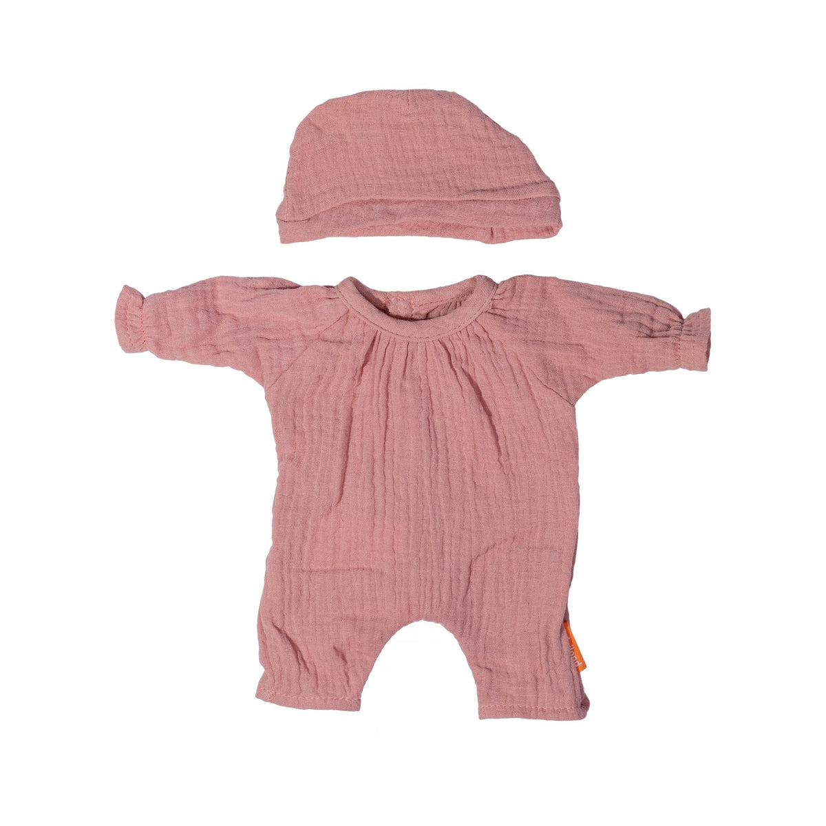 Pink Pajamas With Hat 12 5/8"