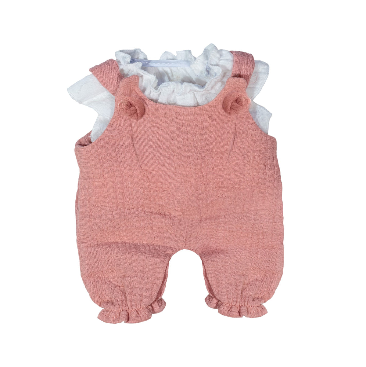 Warm Weather Overalls And Blouse 12 5/8"