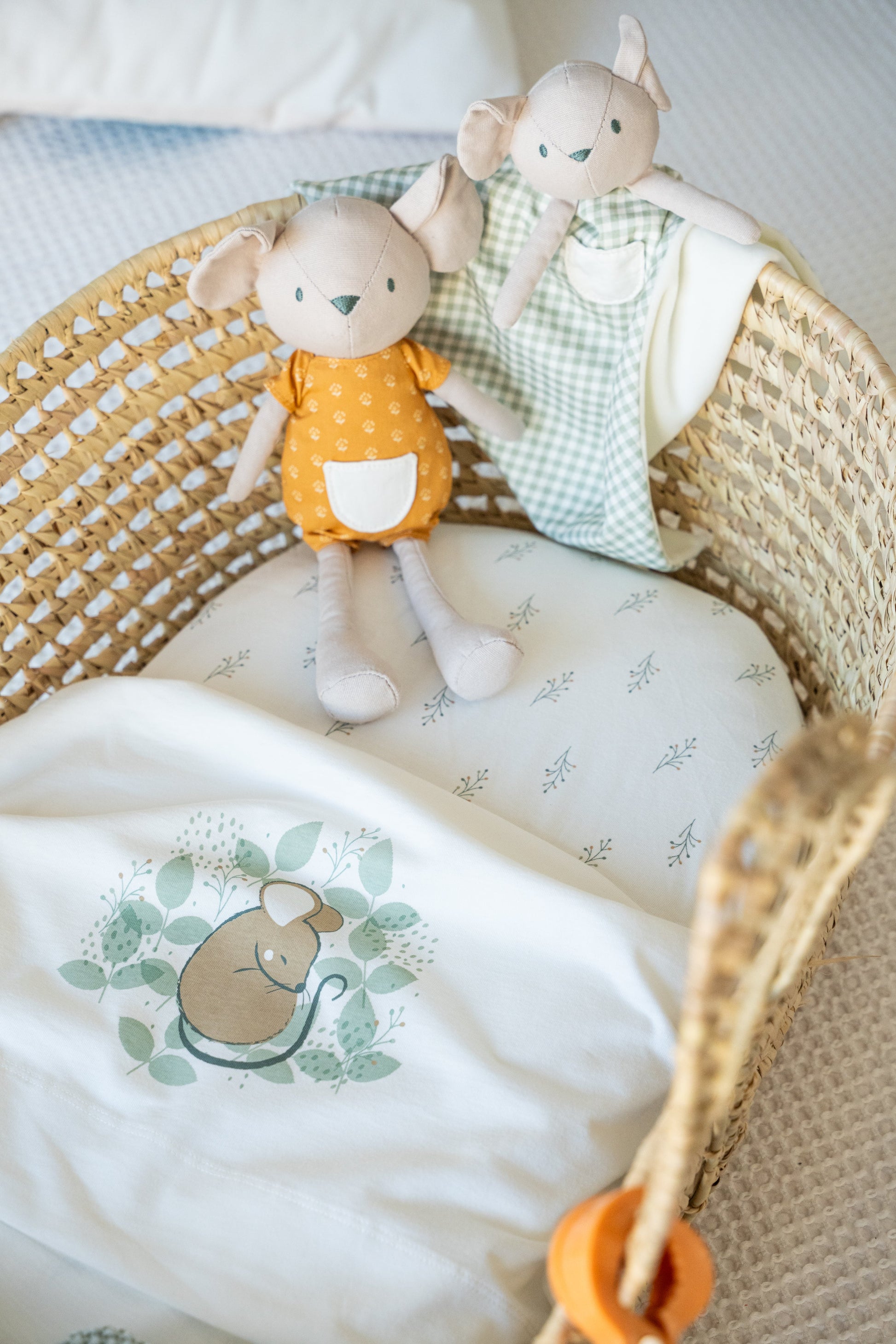 “Spring Cottage” Doudou - Mimosas
