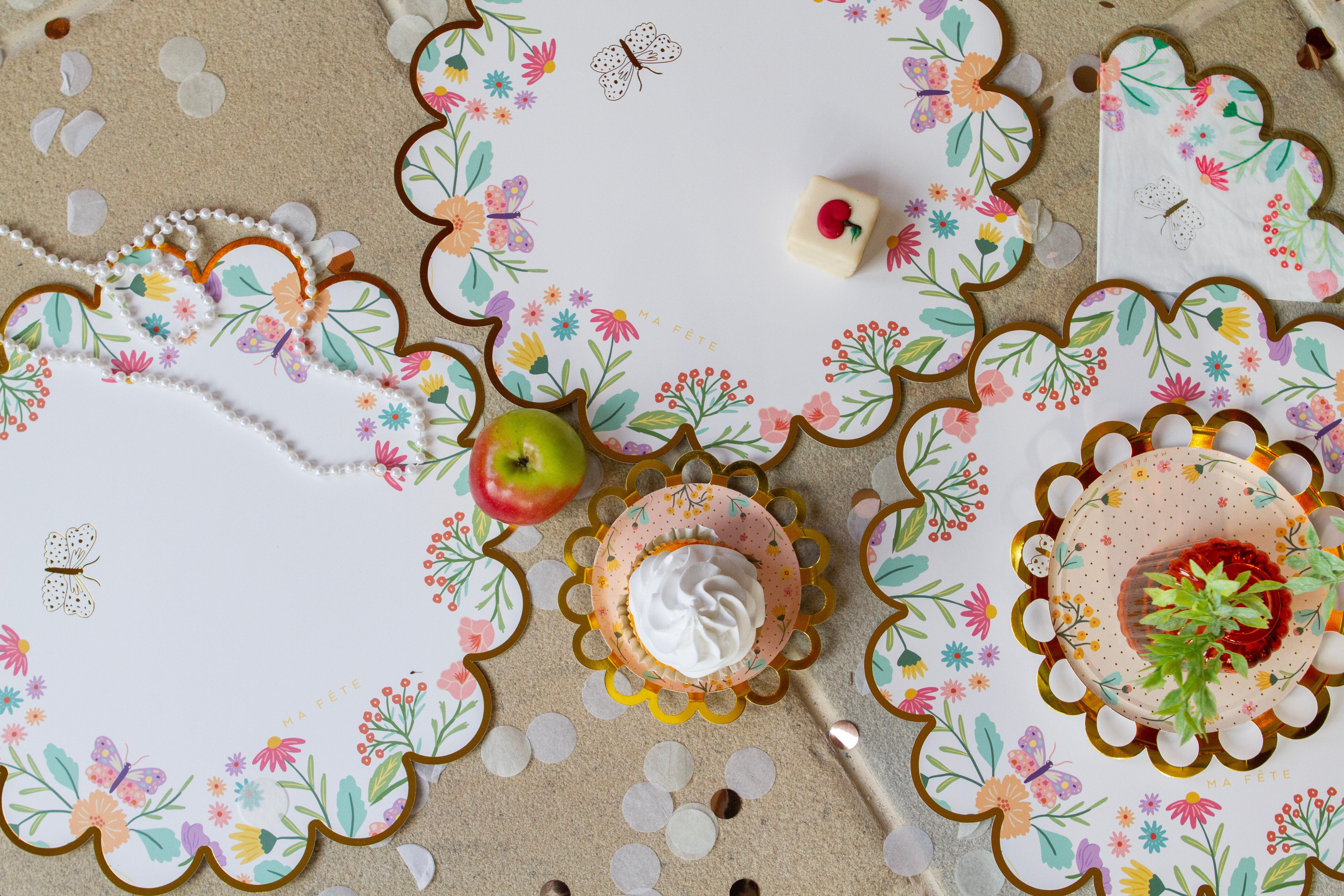 Tea Party Paper Placemats (8)