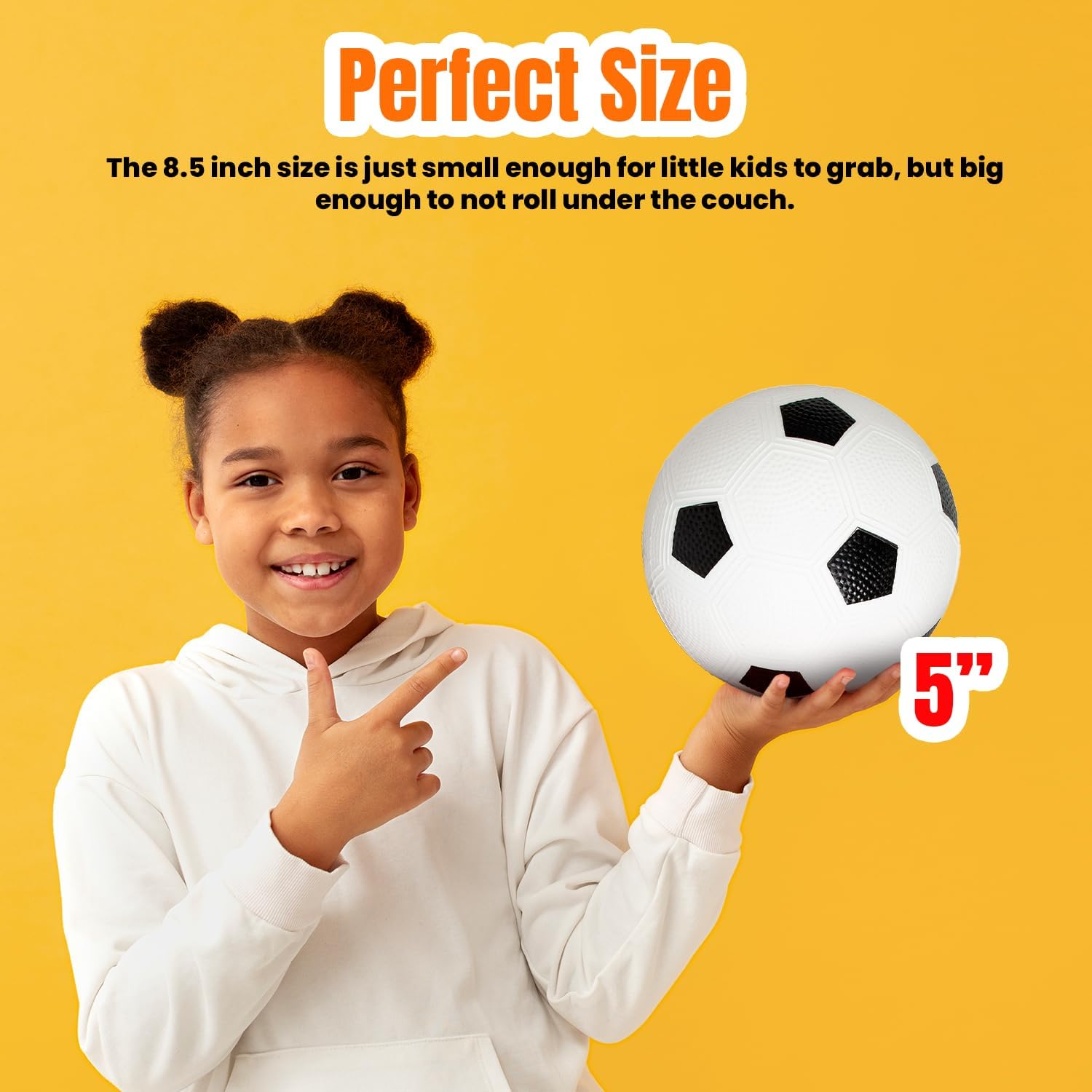 Soft 5" Sports Balls - Set Of 3