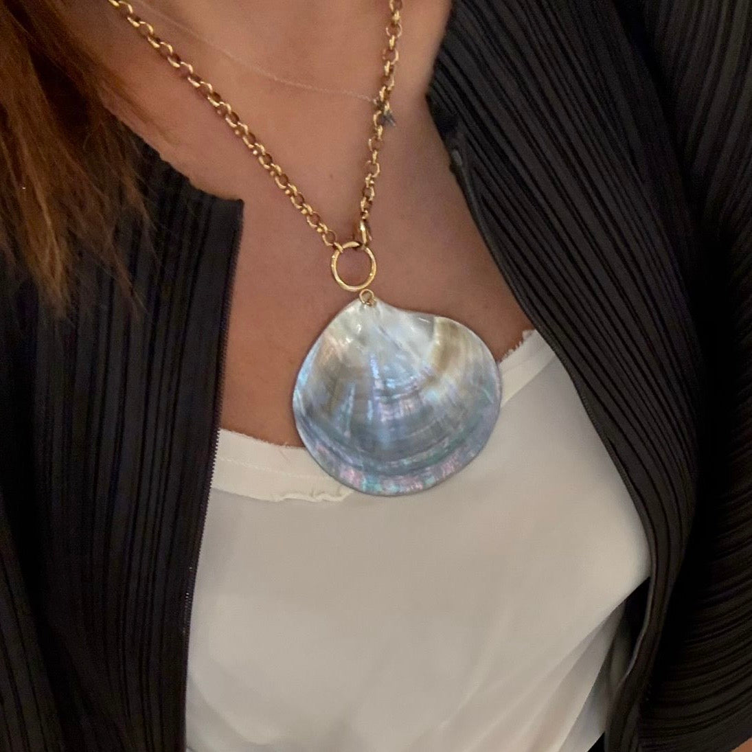 Rosalia Seashell Chain Necklace