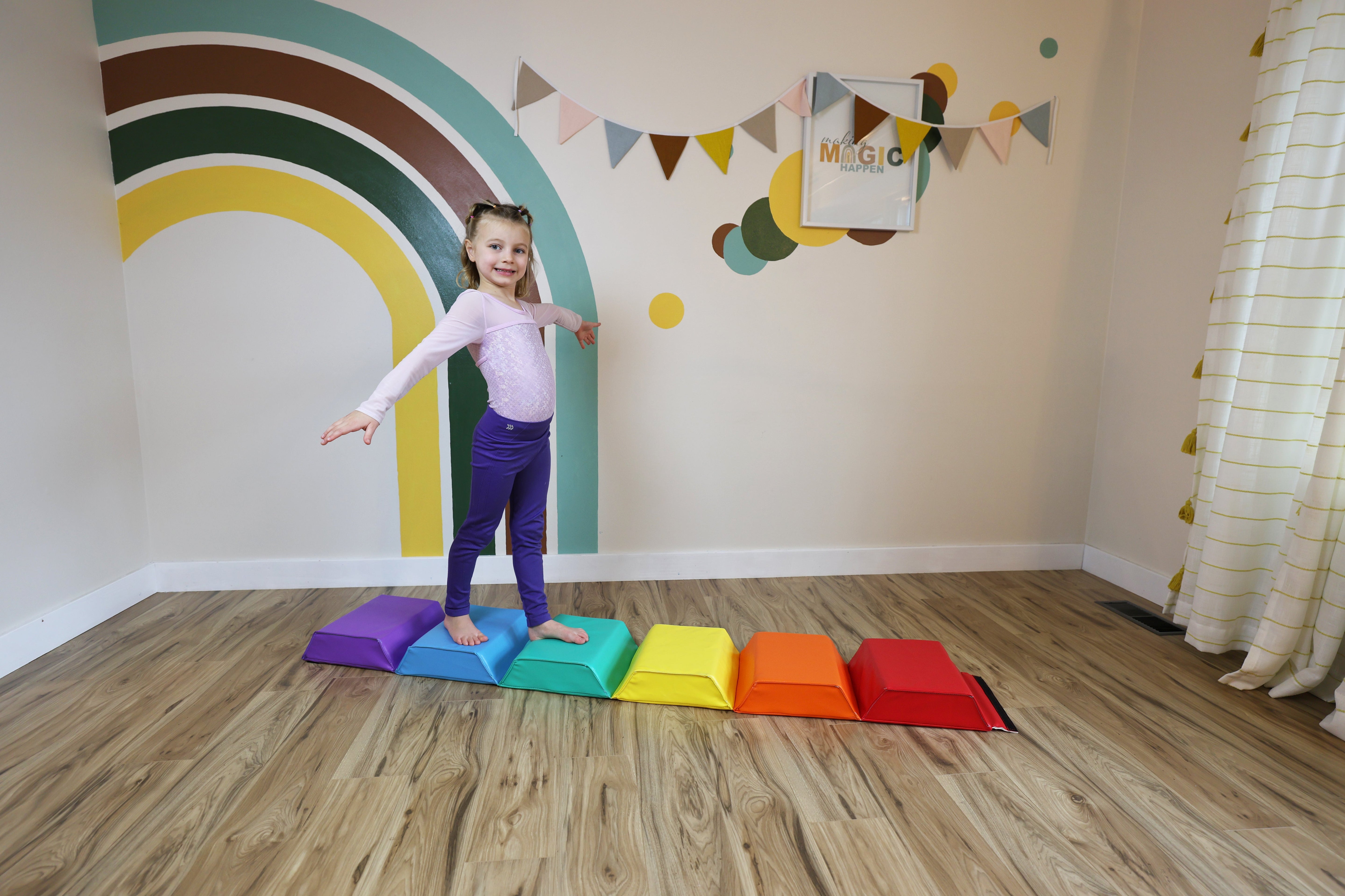 Hexagon Gymnastics Mat - Trainer Tumbling Mat