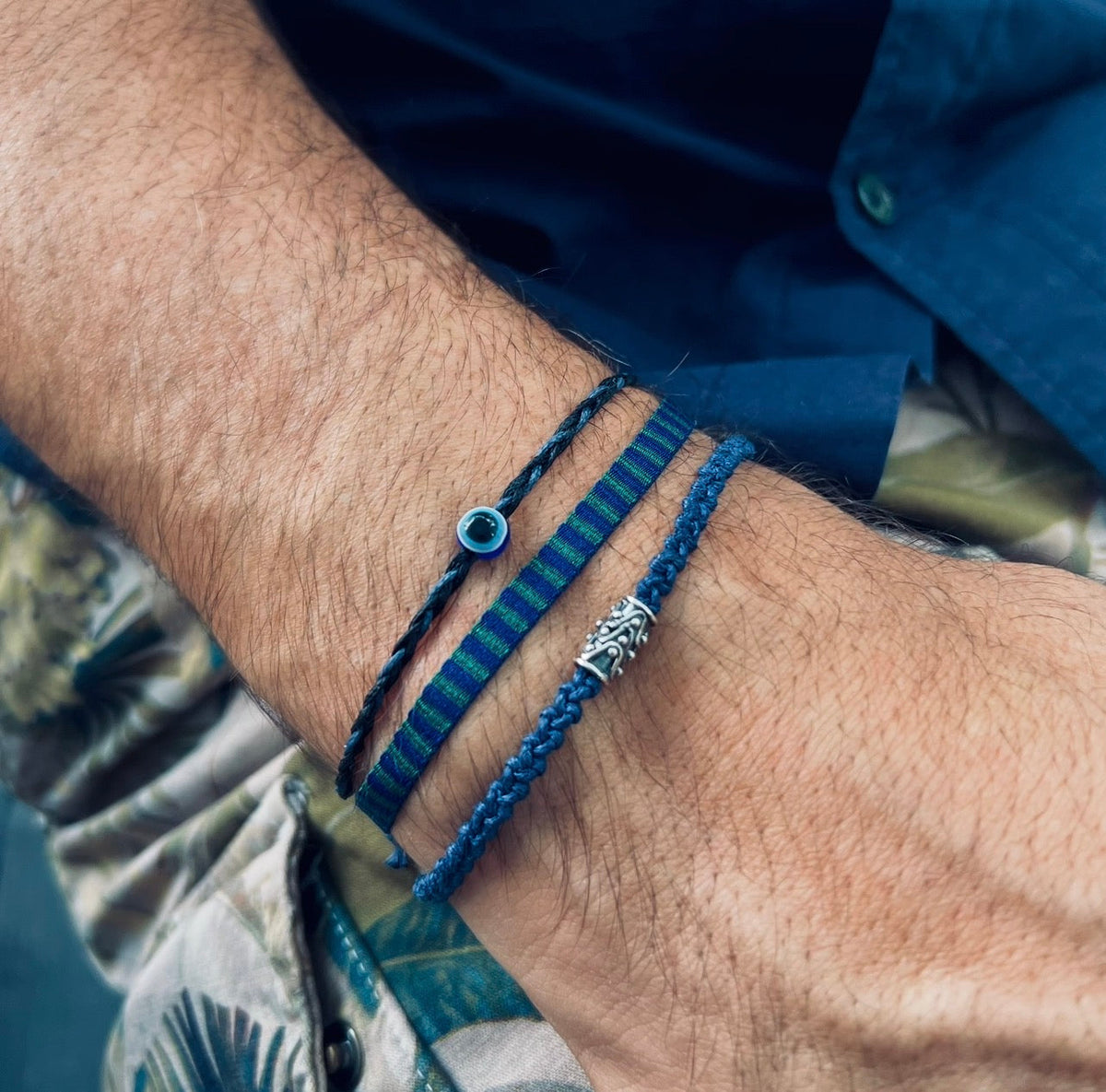 Tato Evil Eye Braided Bracelet