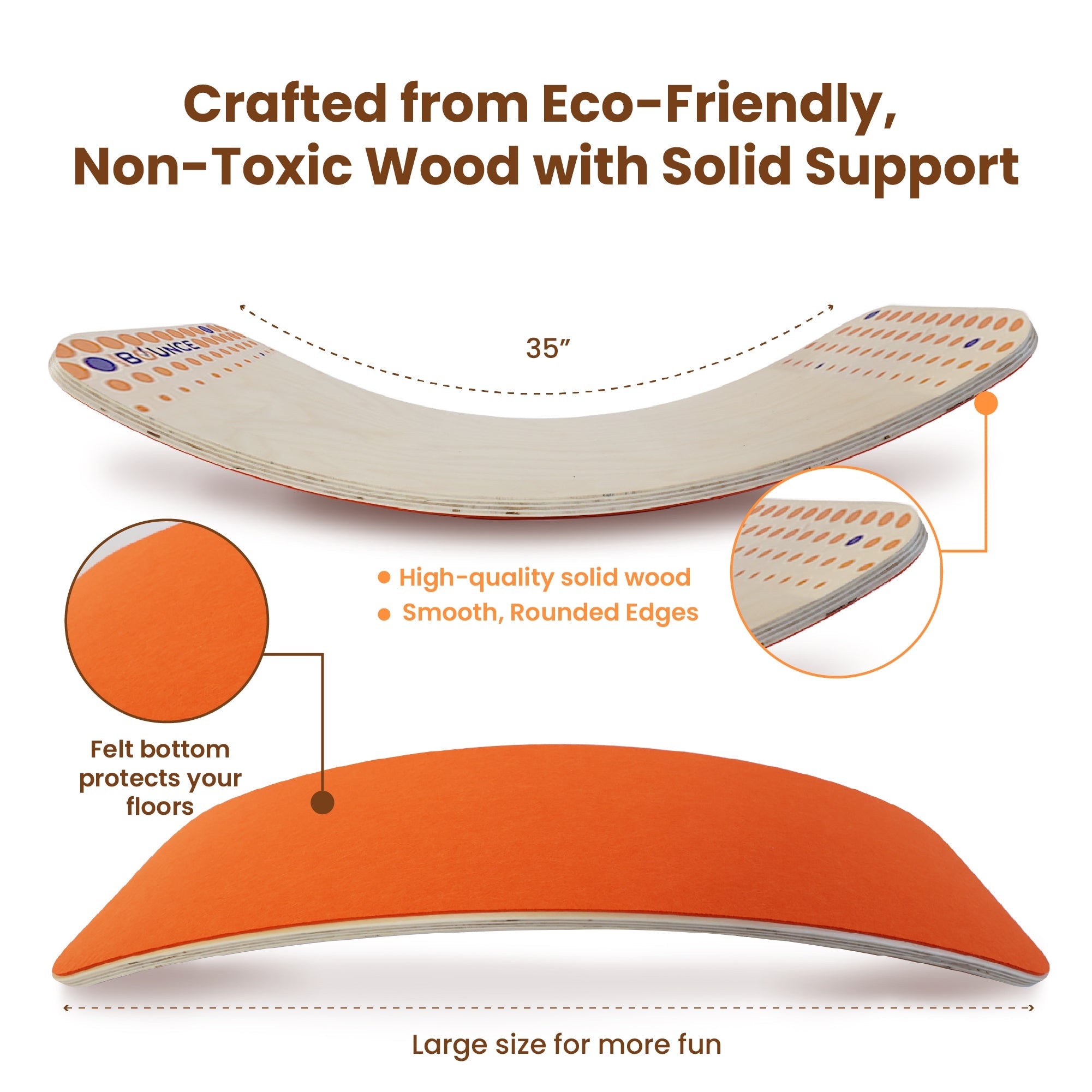 Balance Board For Kids & Adults