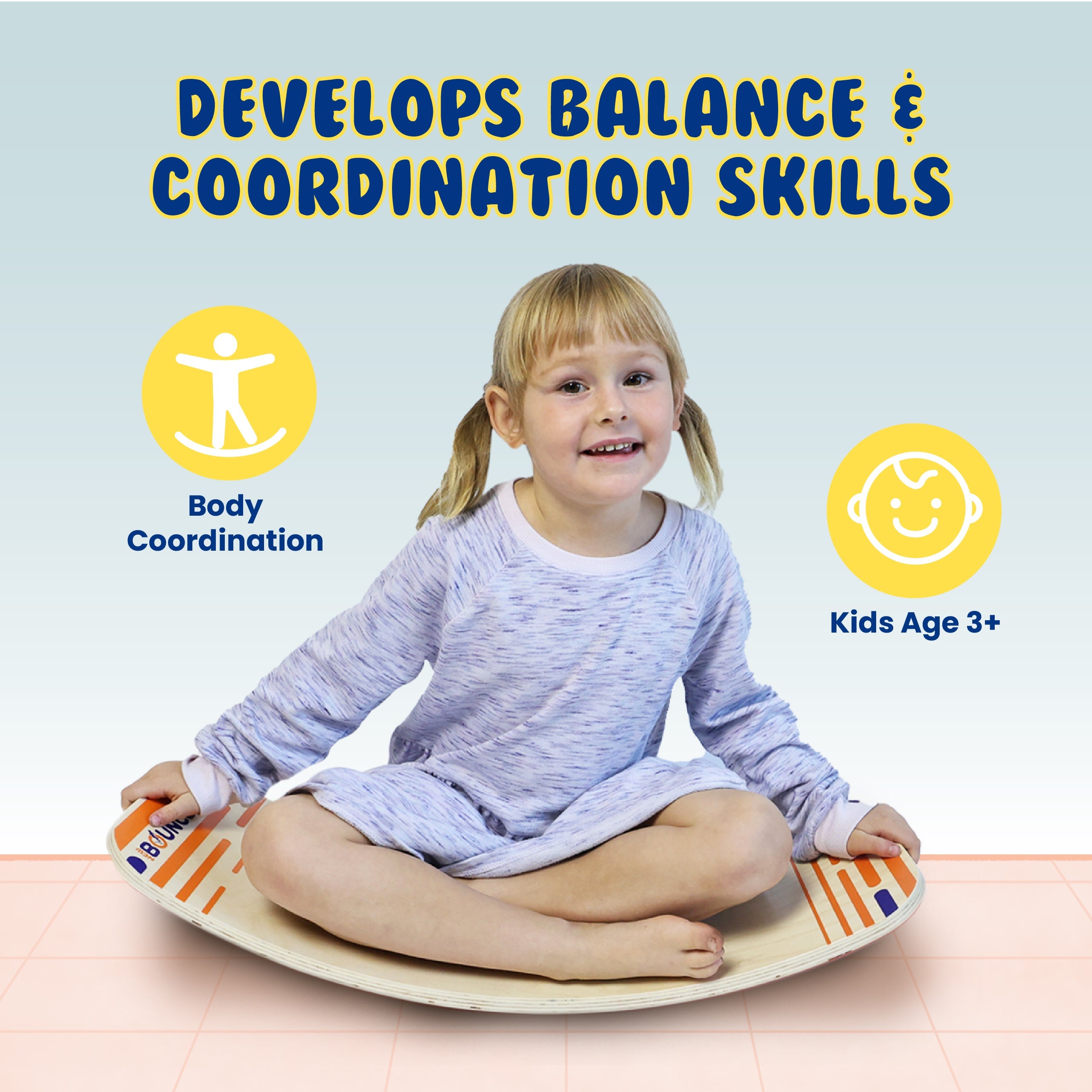 Balance Board For Kids & Adults