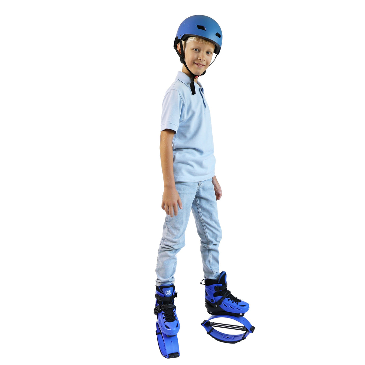 Jumping Shoes For Kids - Blue - New & Improved