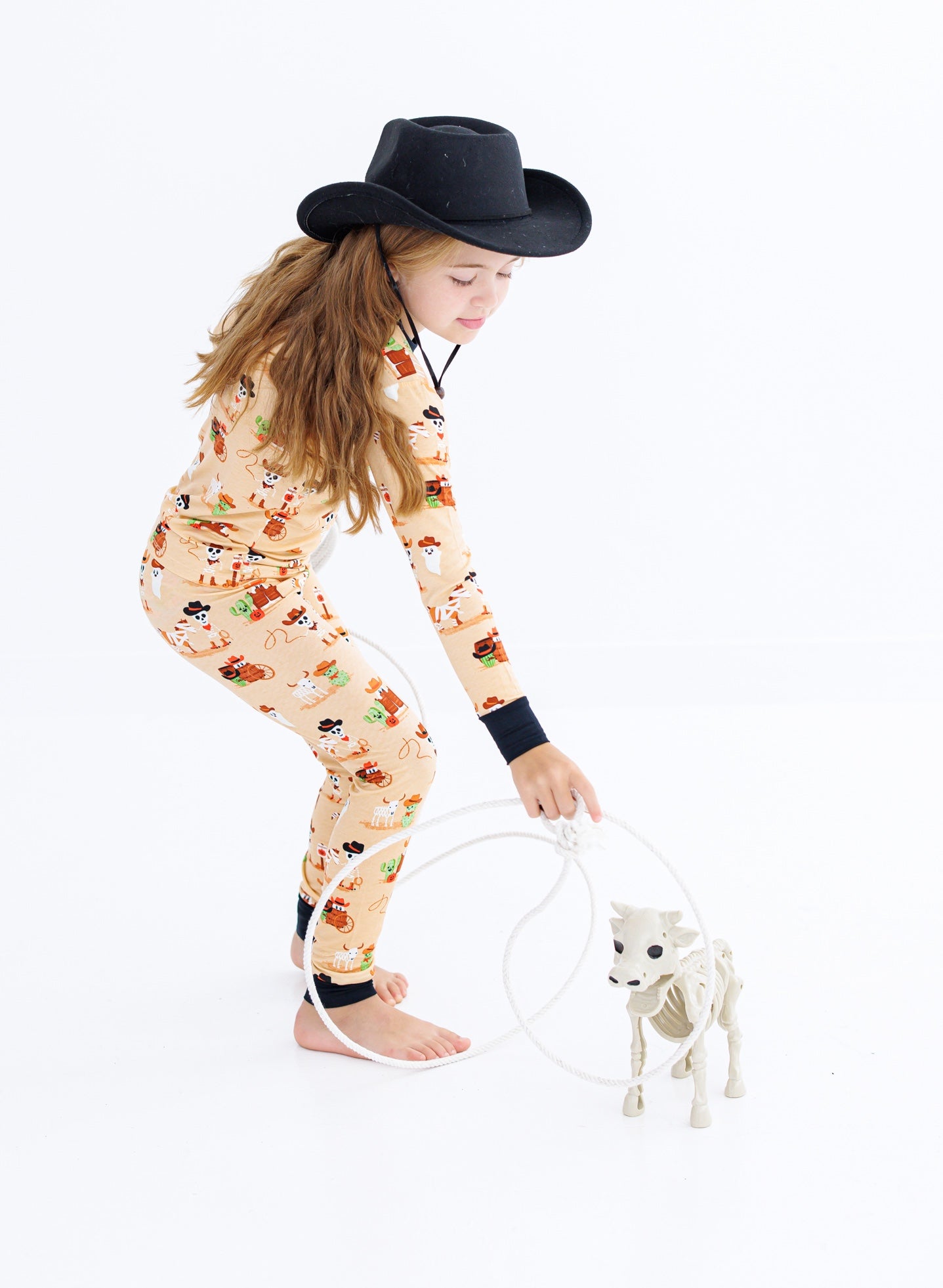 Willie 2-piece Glow-in-the-dark Pajamas: Long