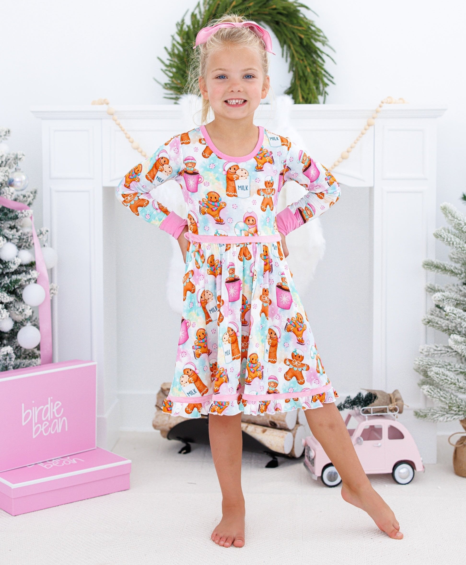 Meri Birdie Dress