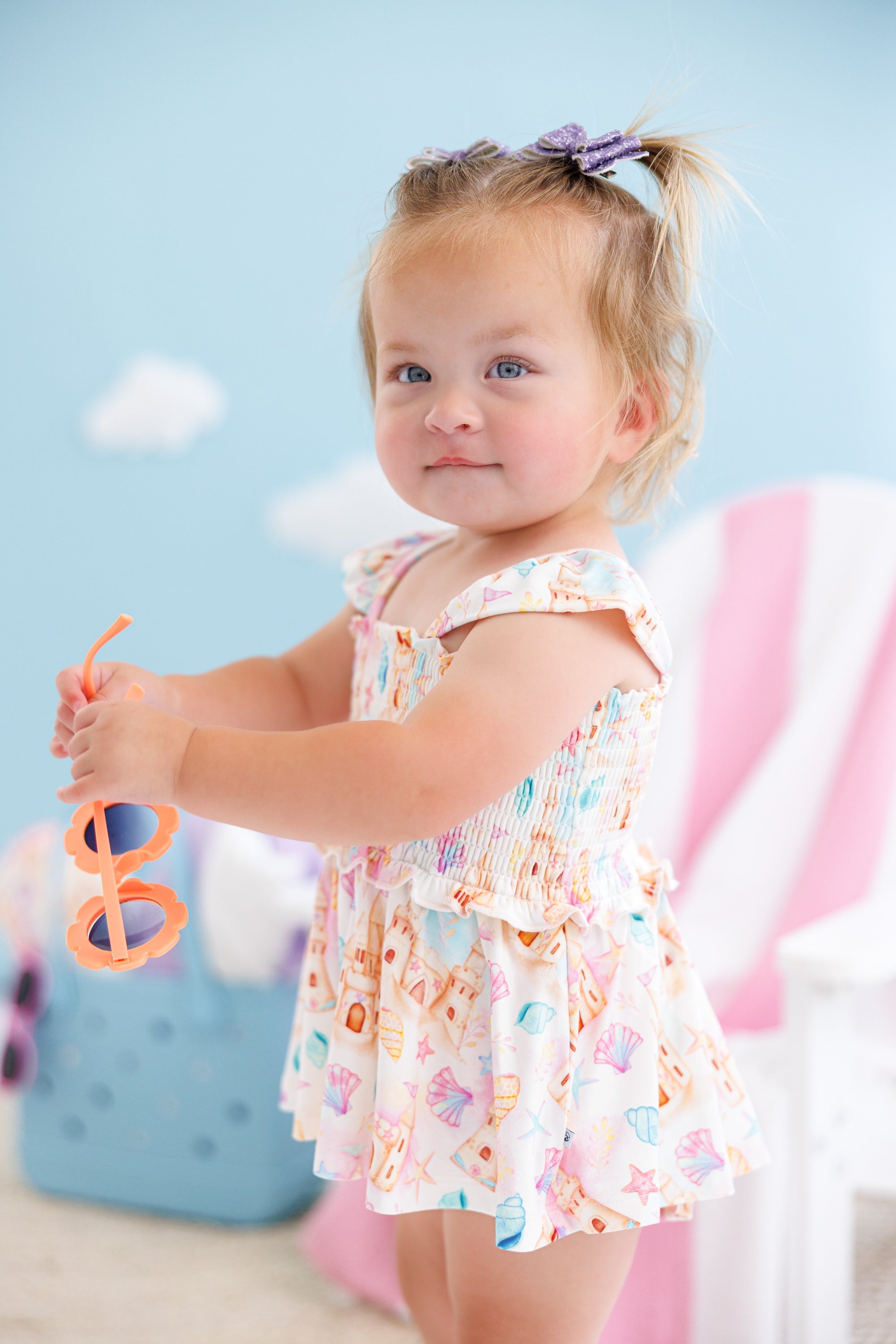 Sandra Smocked Twirl