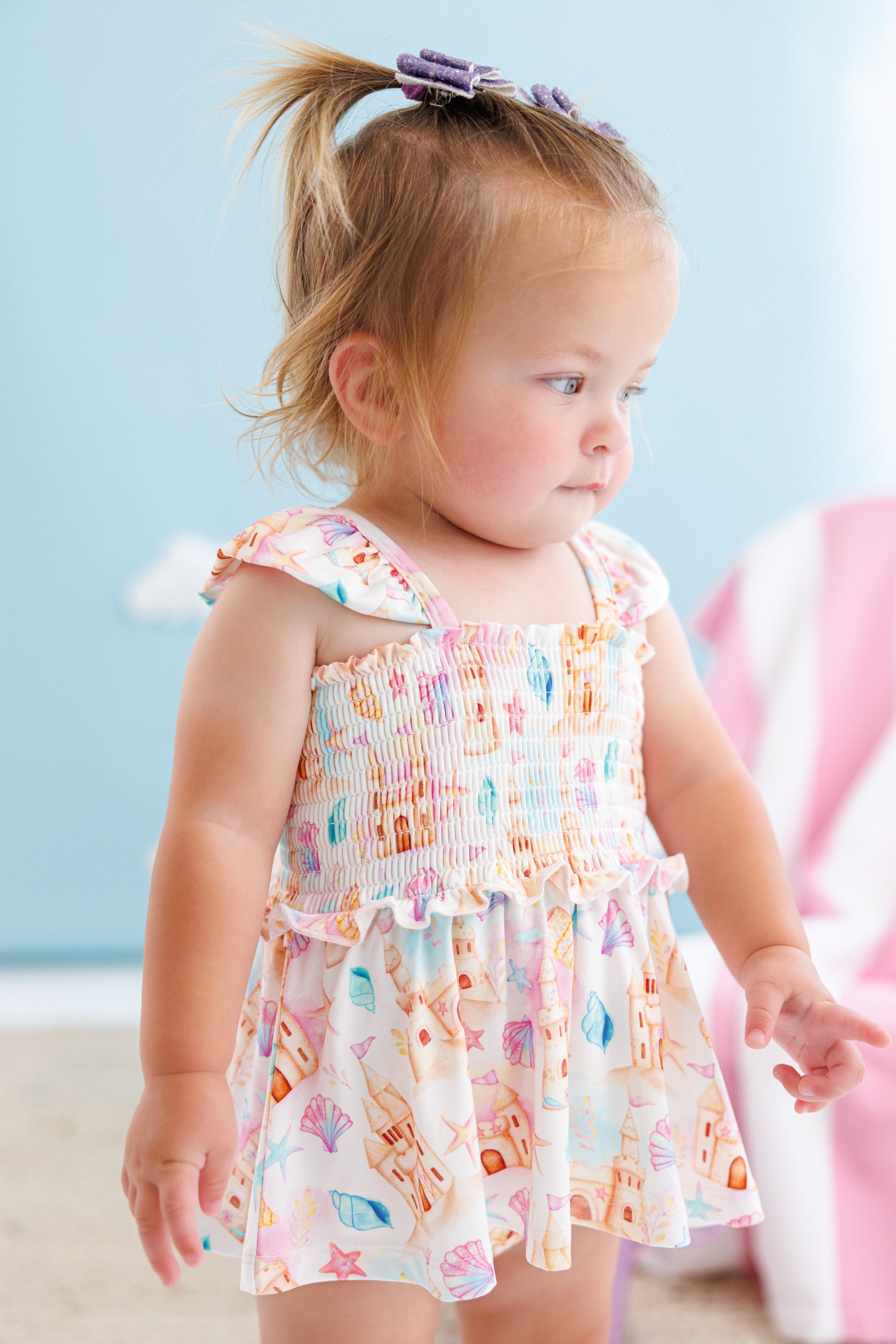 Sandra Smocked Twirl