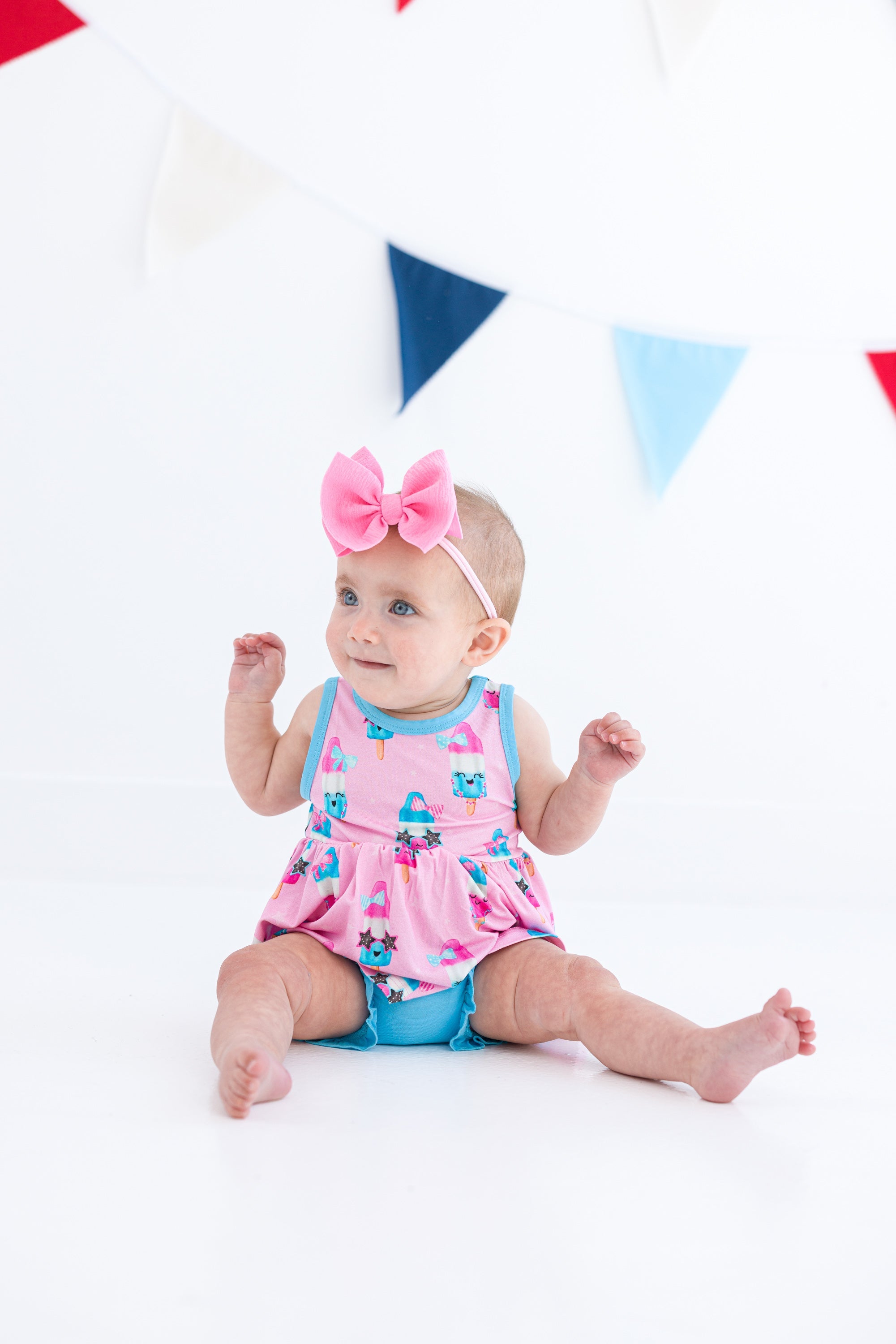 Sailor Peplum Set- Infant