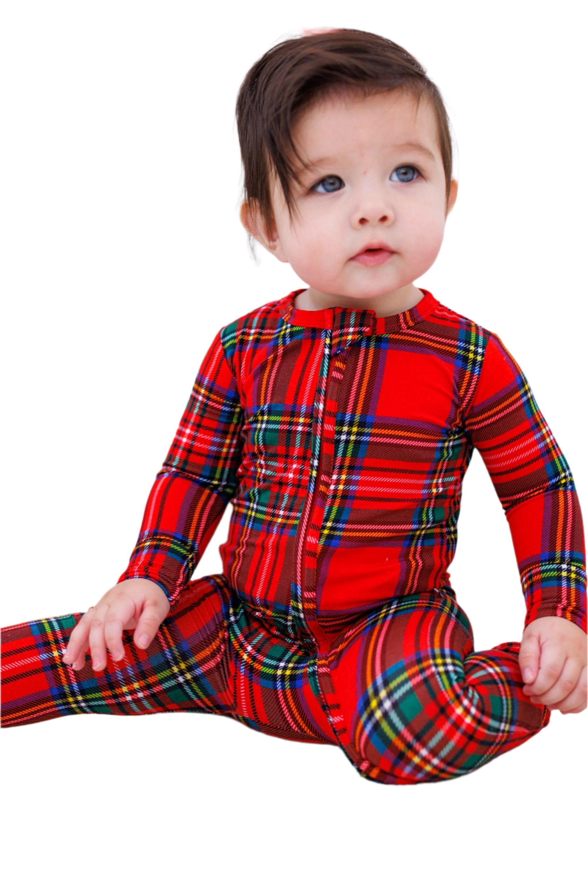 Tartan Plaid Convertible Romper