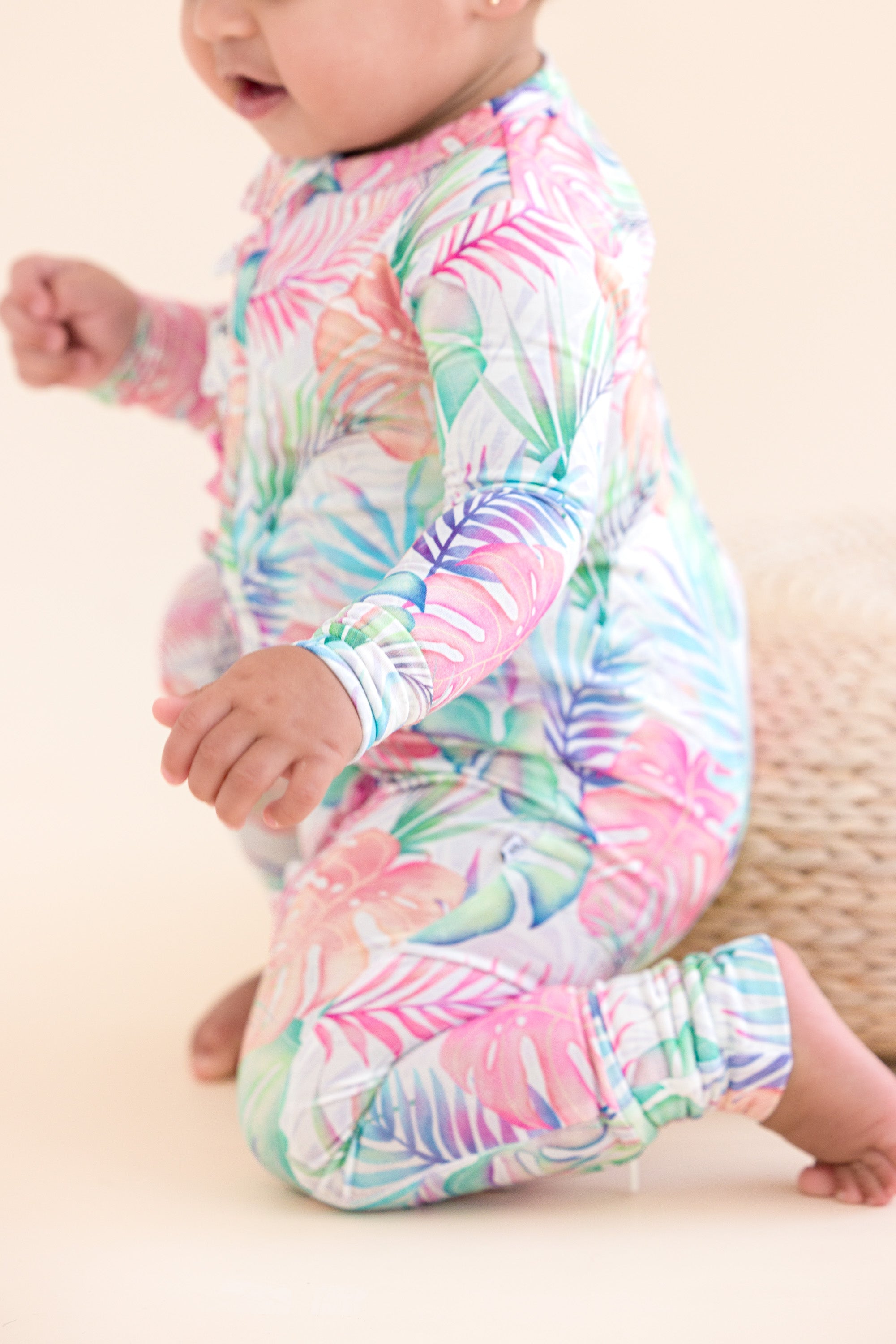 Lucia Ruffle Convertible Romper