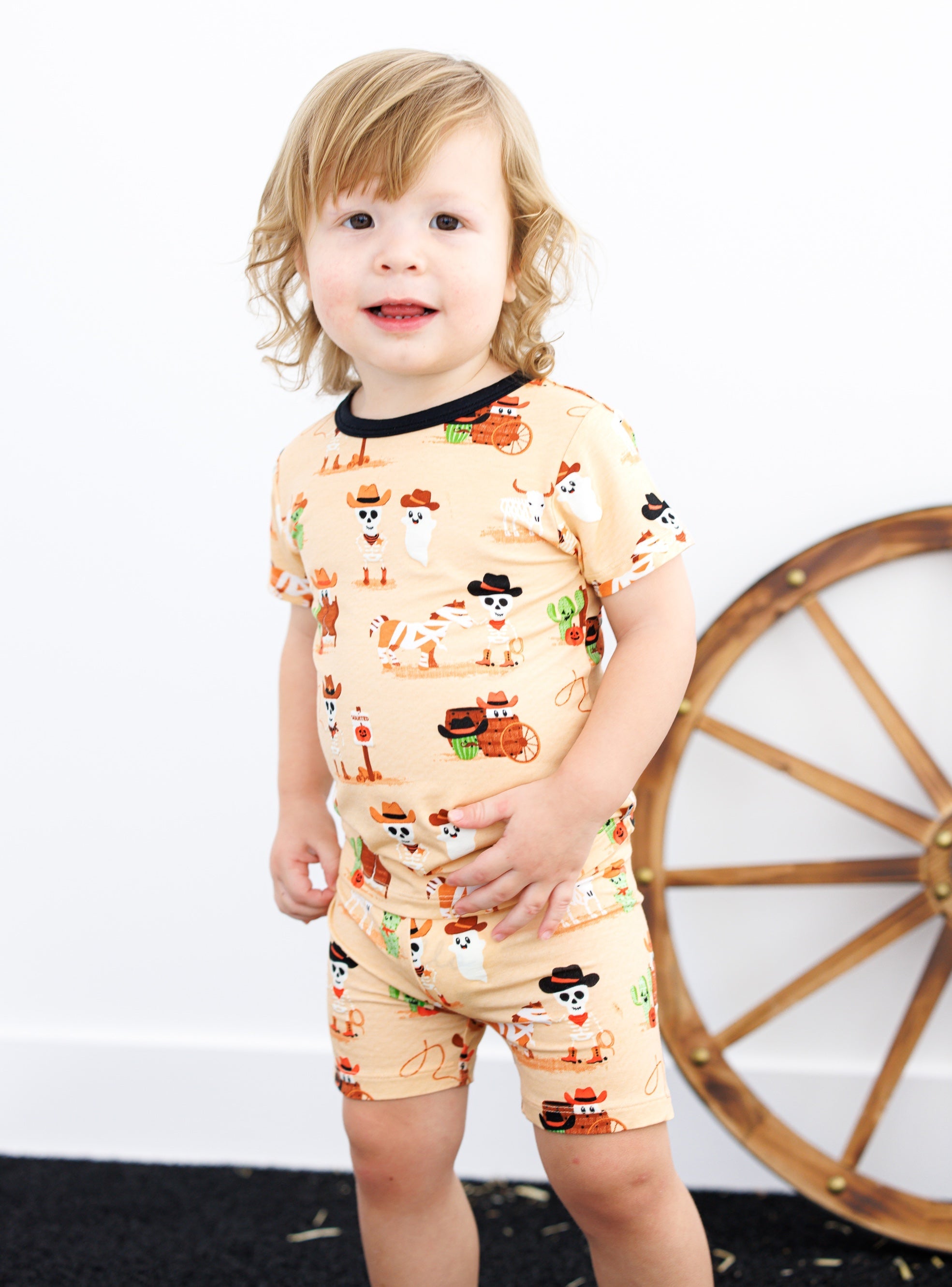 Willie 2-piece Glow-in-the-dark Pajamas: Short