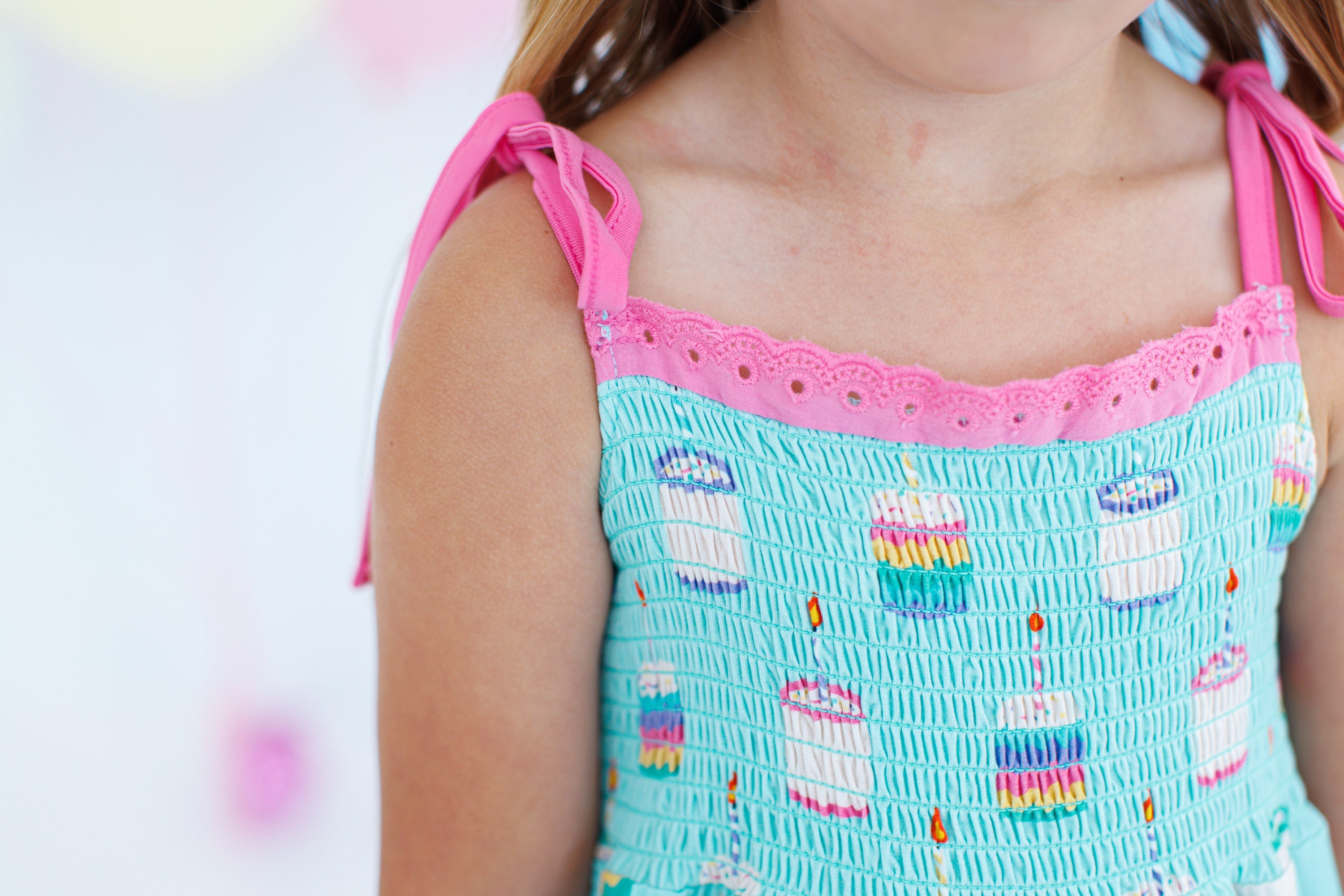 Harlow Smocked Birdie Dress