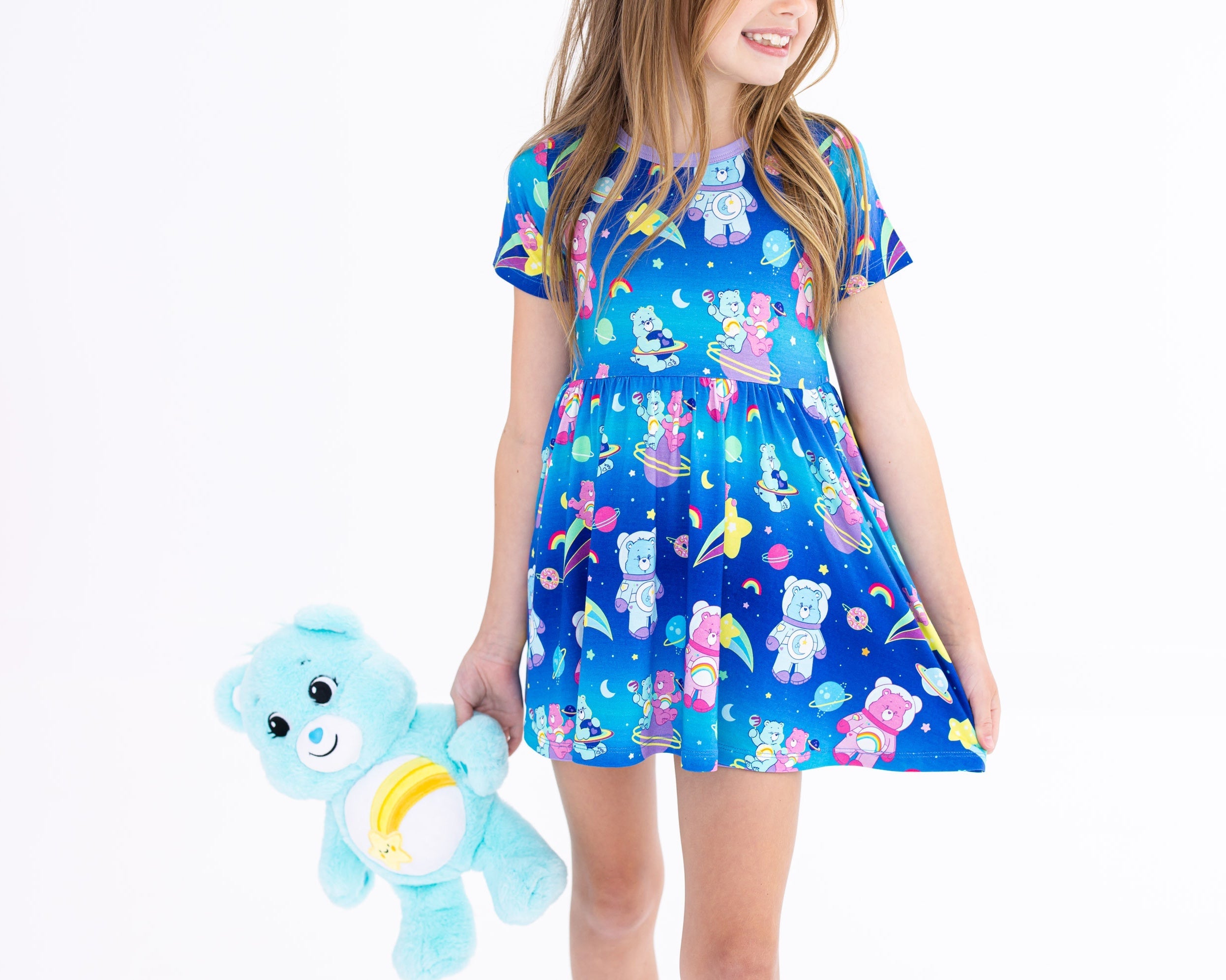 Care Bears™ Cosmic Bears Blue Peplum Set