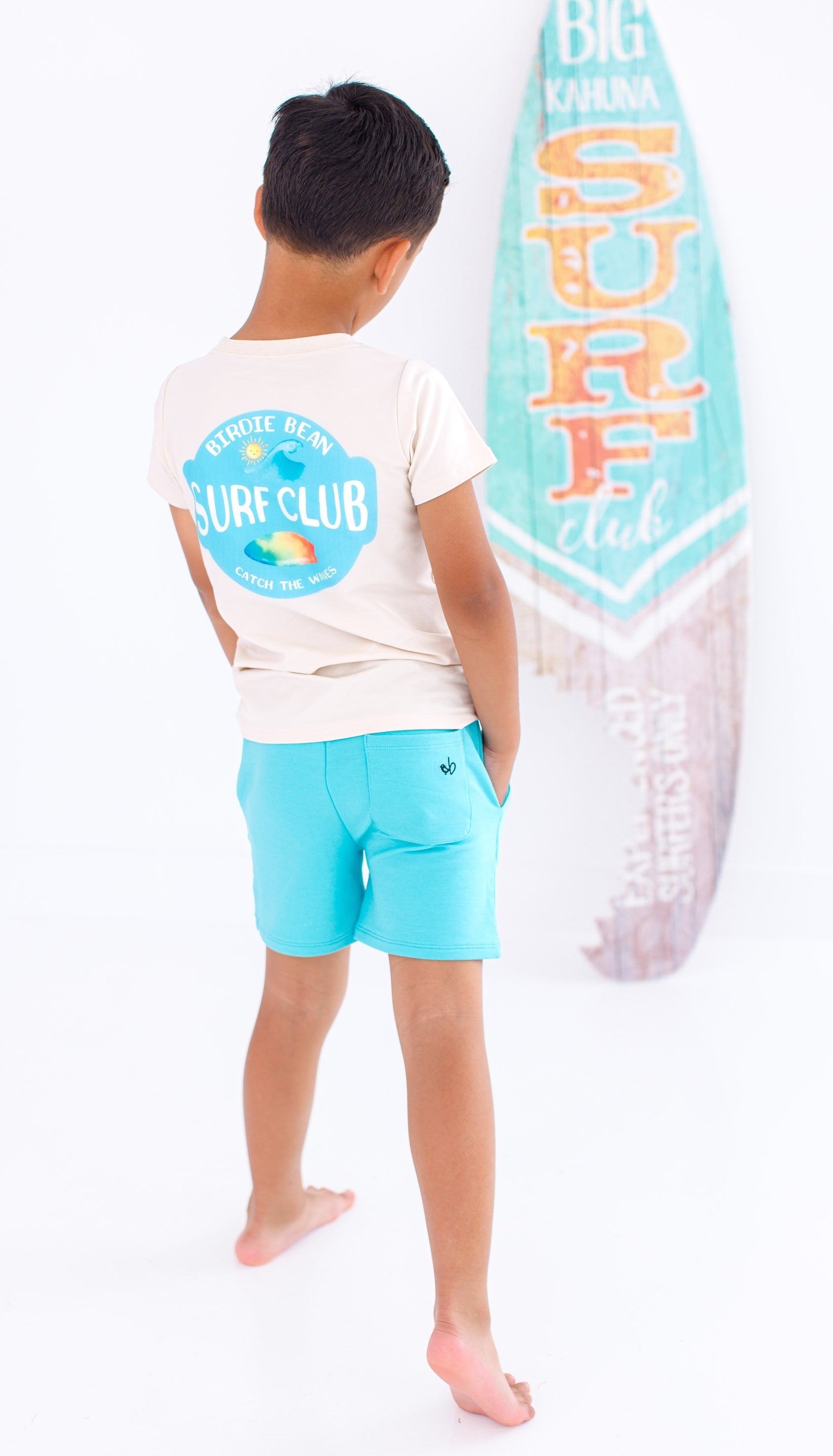 Lagoon Bamboo/cotton Shorts