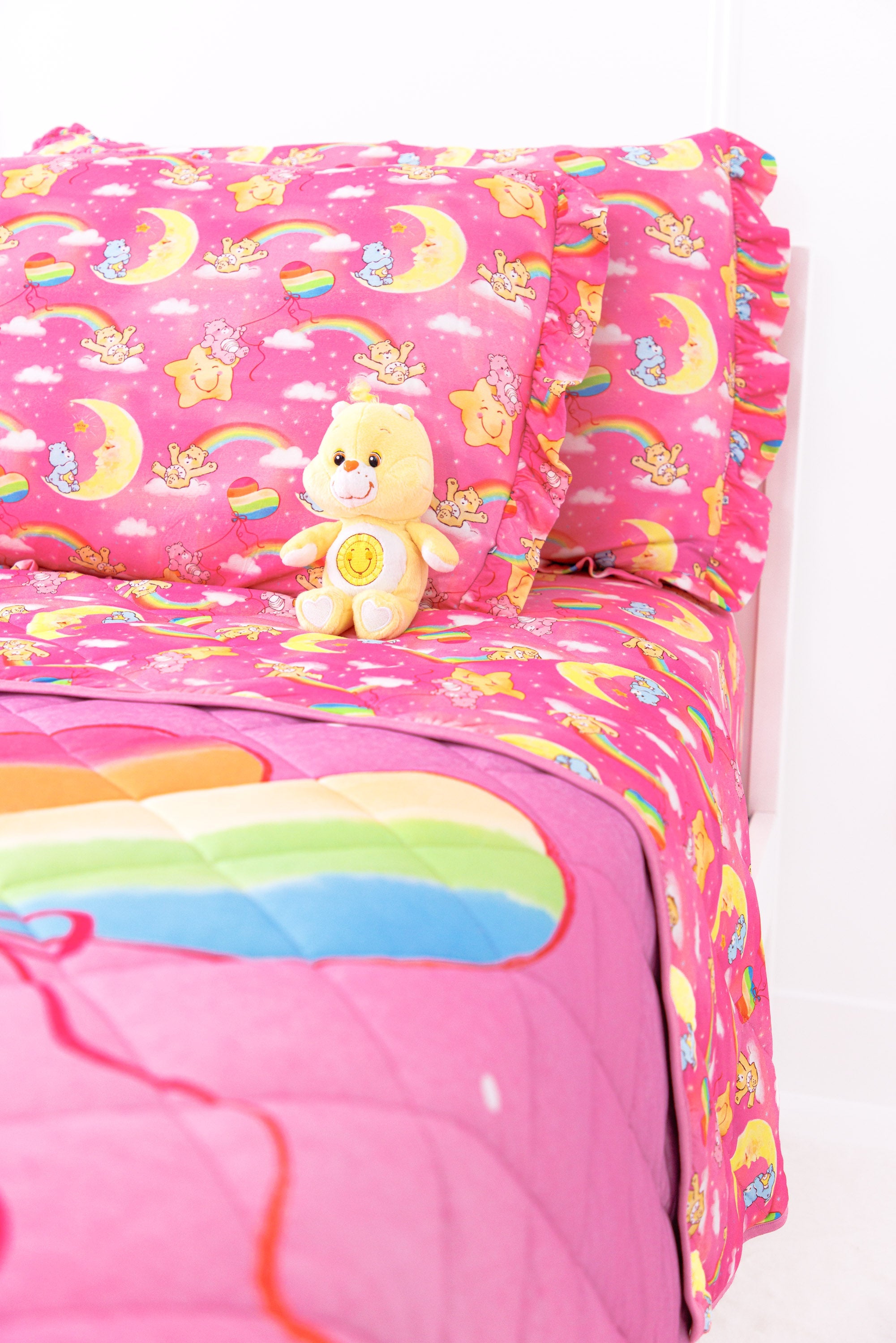 Care Bears Baby™ Pink Stars Twin Birdie Quilt