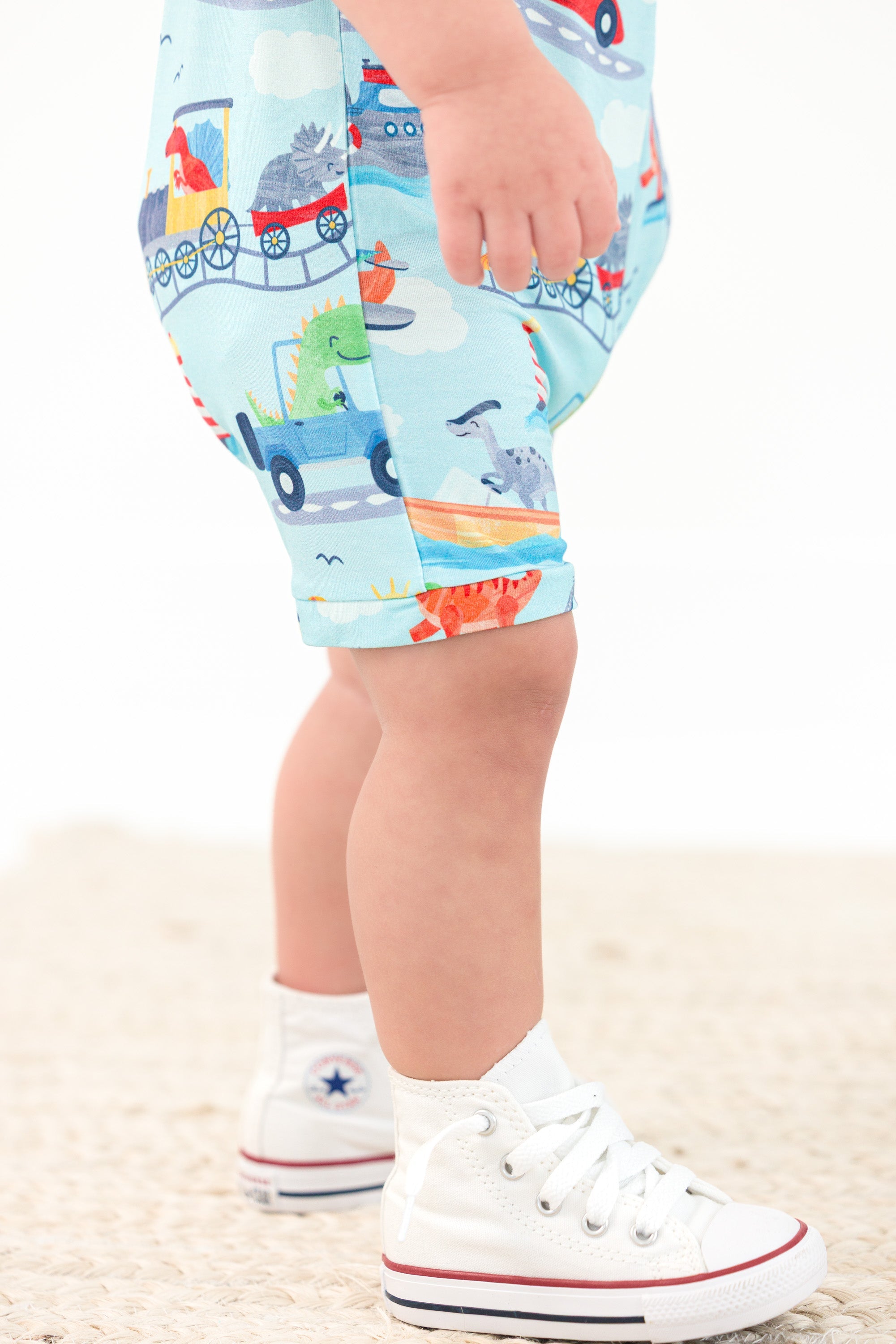 Ziggy Zip Shortie Romper