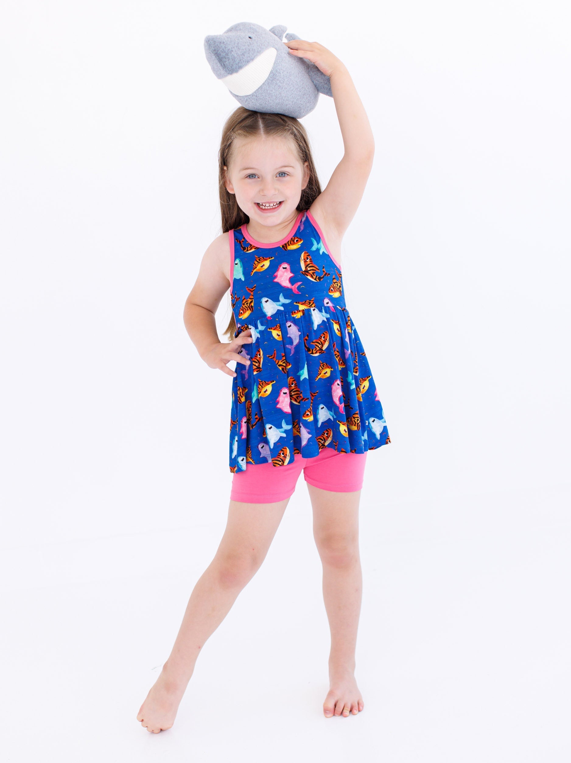 Bruce Birdie Peplum Set- Toddler