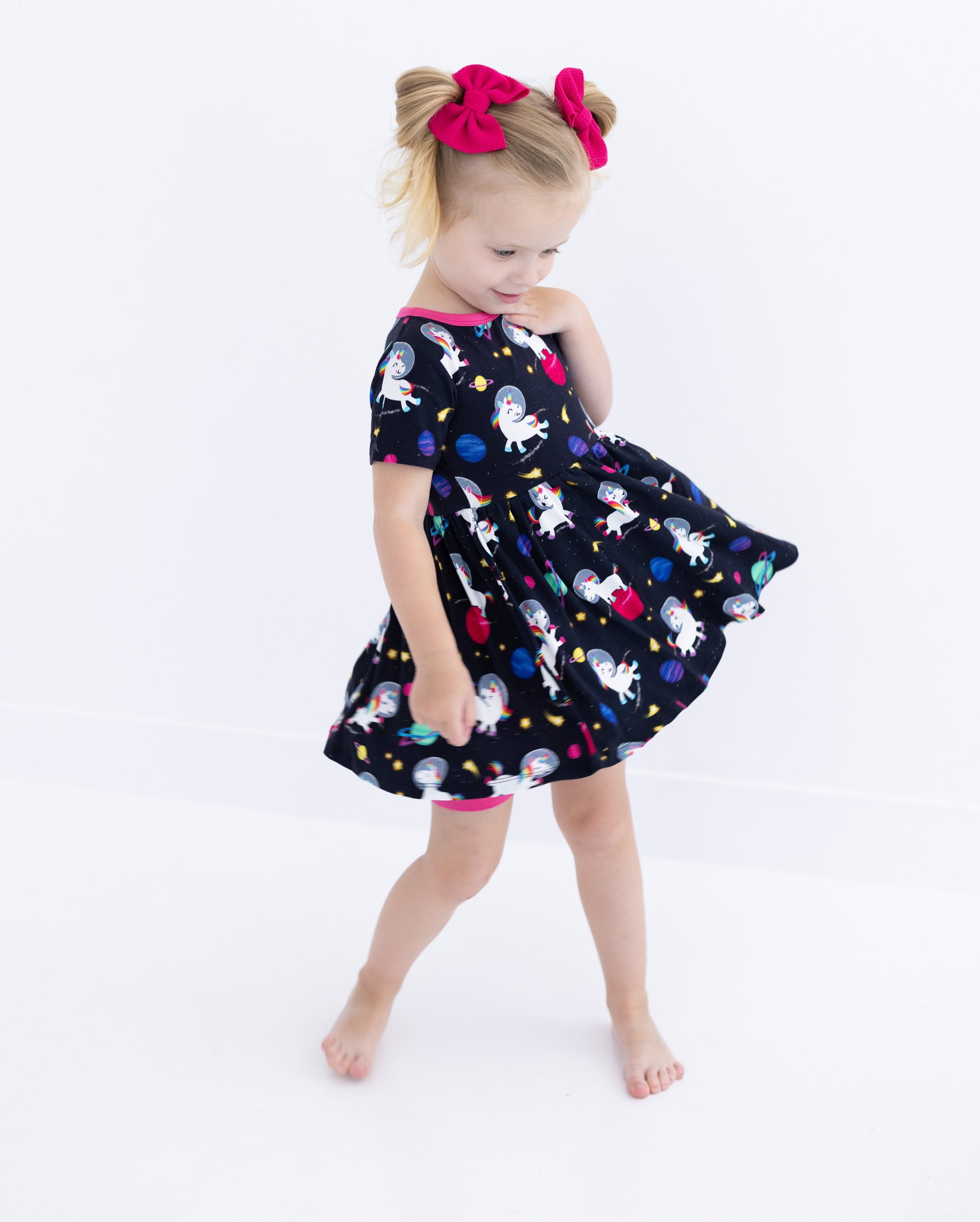 Luna Toddler Peplum Set