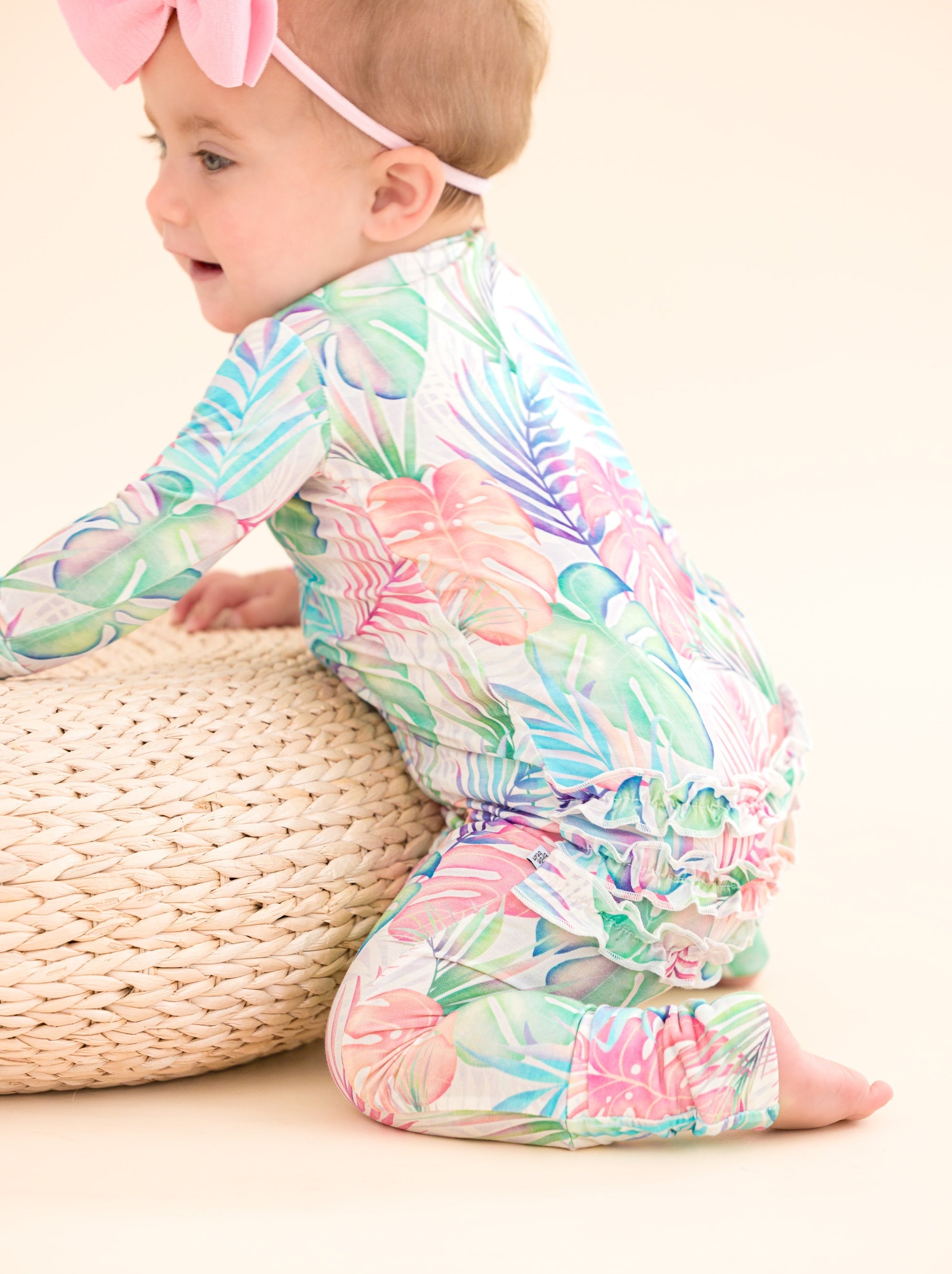 Lucia Ruffle Convertible Romper