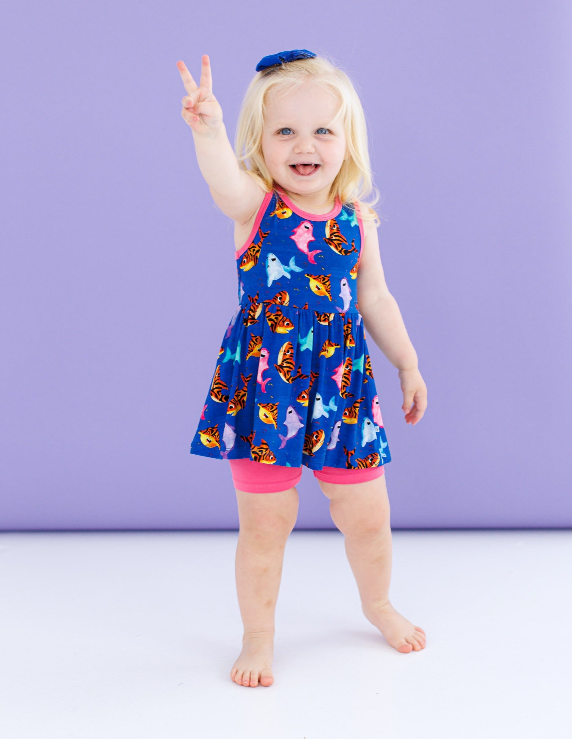 Bruce Birdie Peplum Set- Toddler