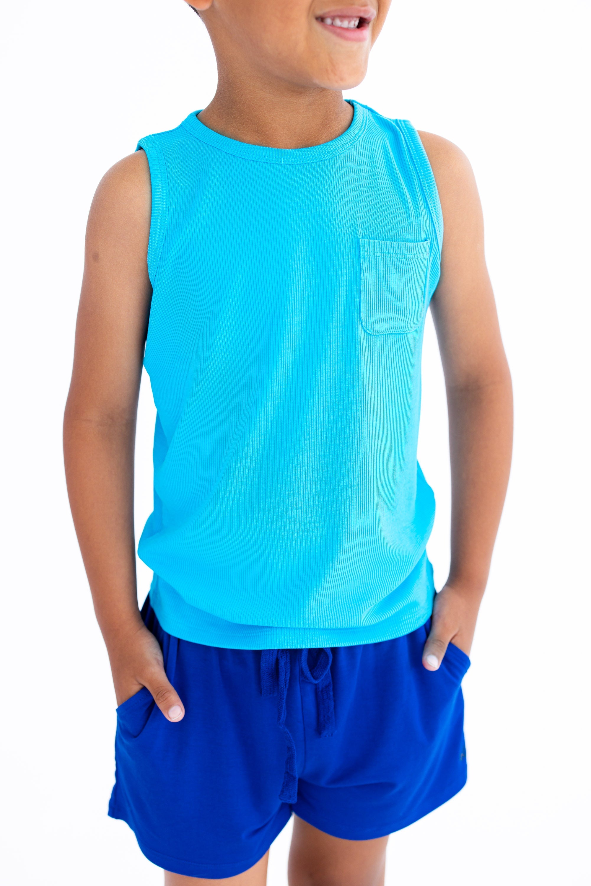 Aquarius Ribbed Pocket Tank